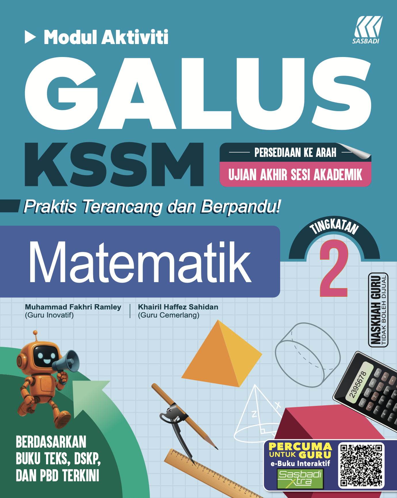 Modul Aktiviti GALUS KSSM Matematik Ting. 2 (2026) Cover