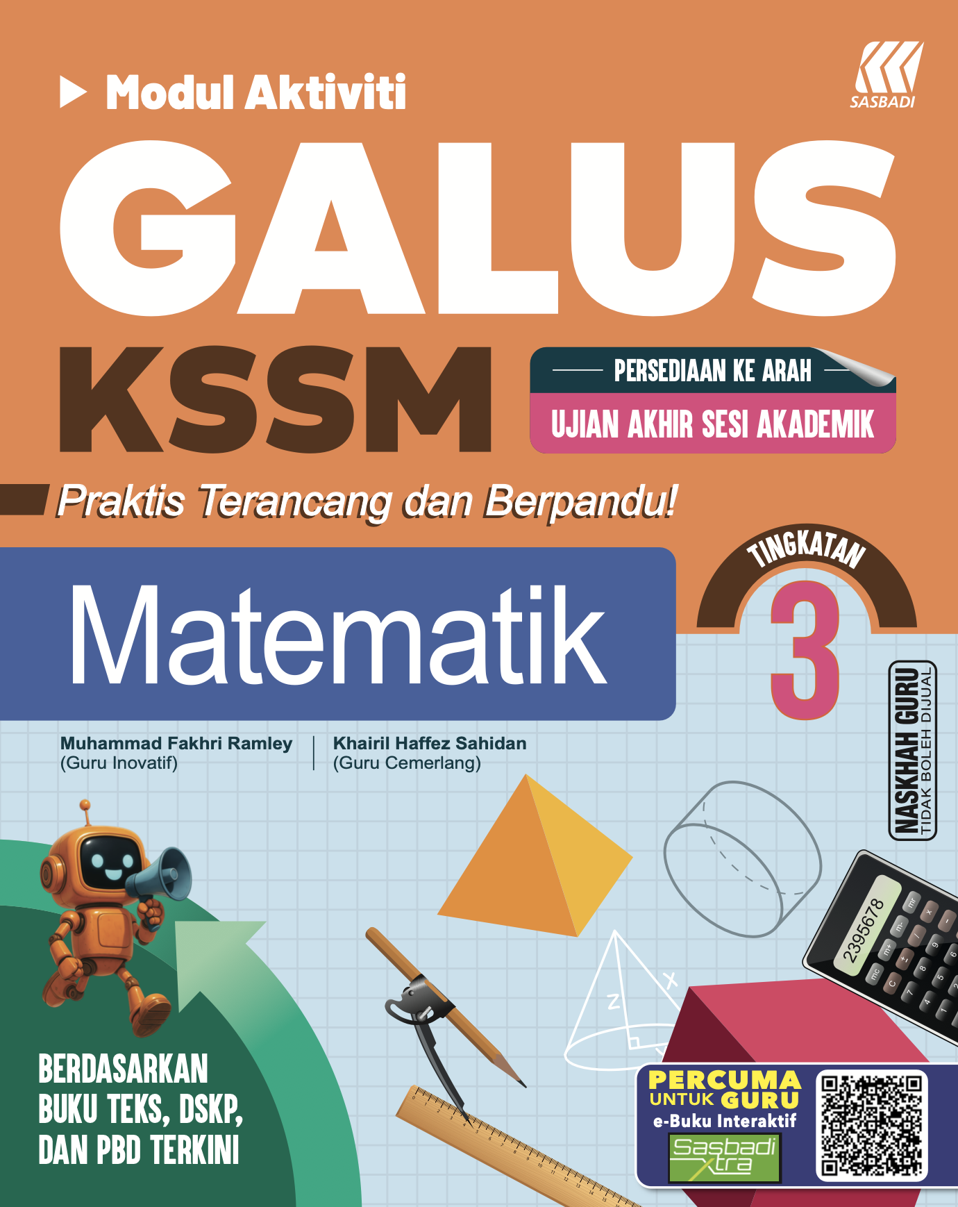Modul Aktiviti GALUS KSSM Matematik Ting. 3 (2026) Cover