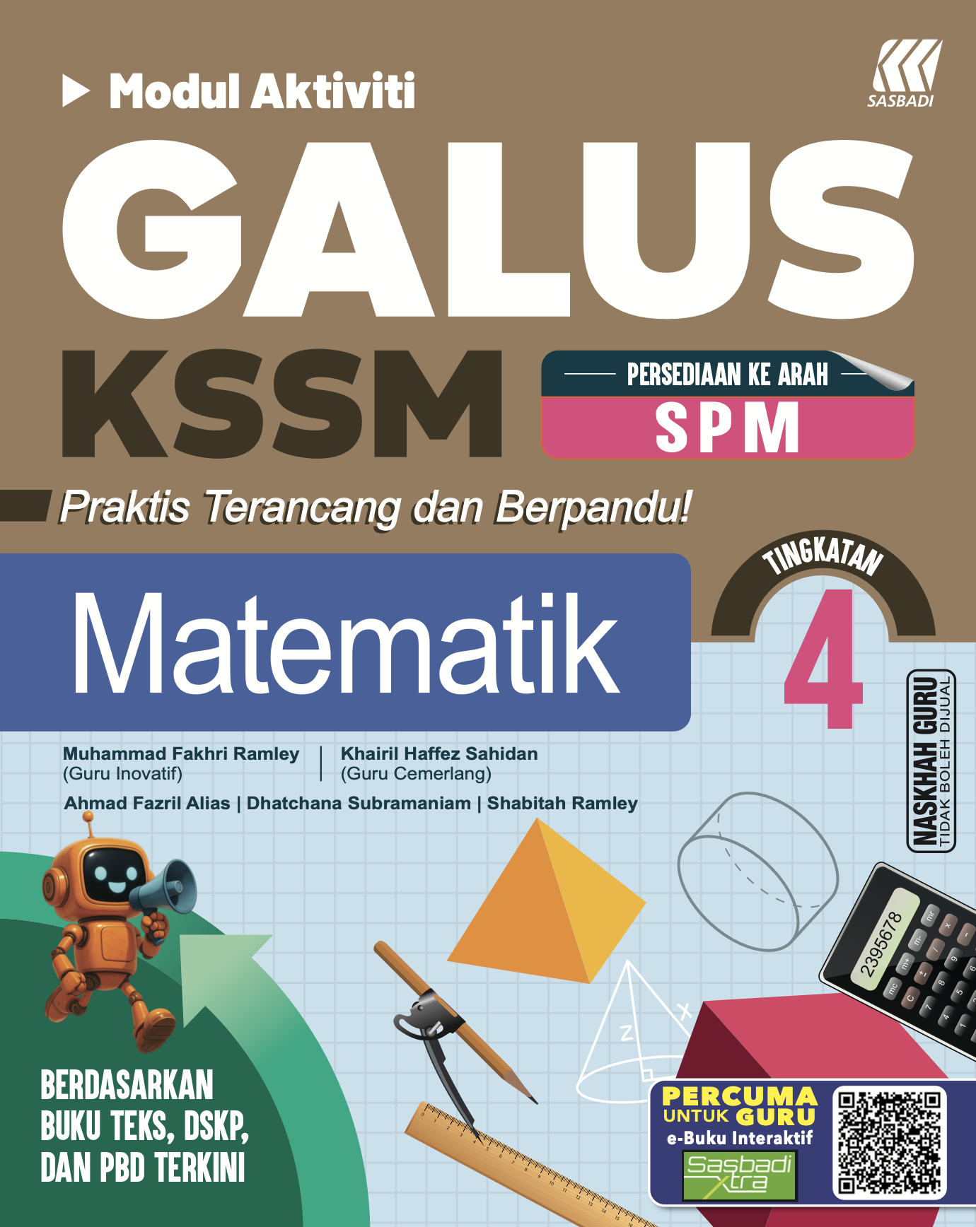 Modul Aktiviti GALUS KSSM Matematik Ting. 4 (2026) Cover
