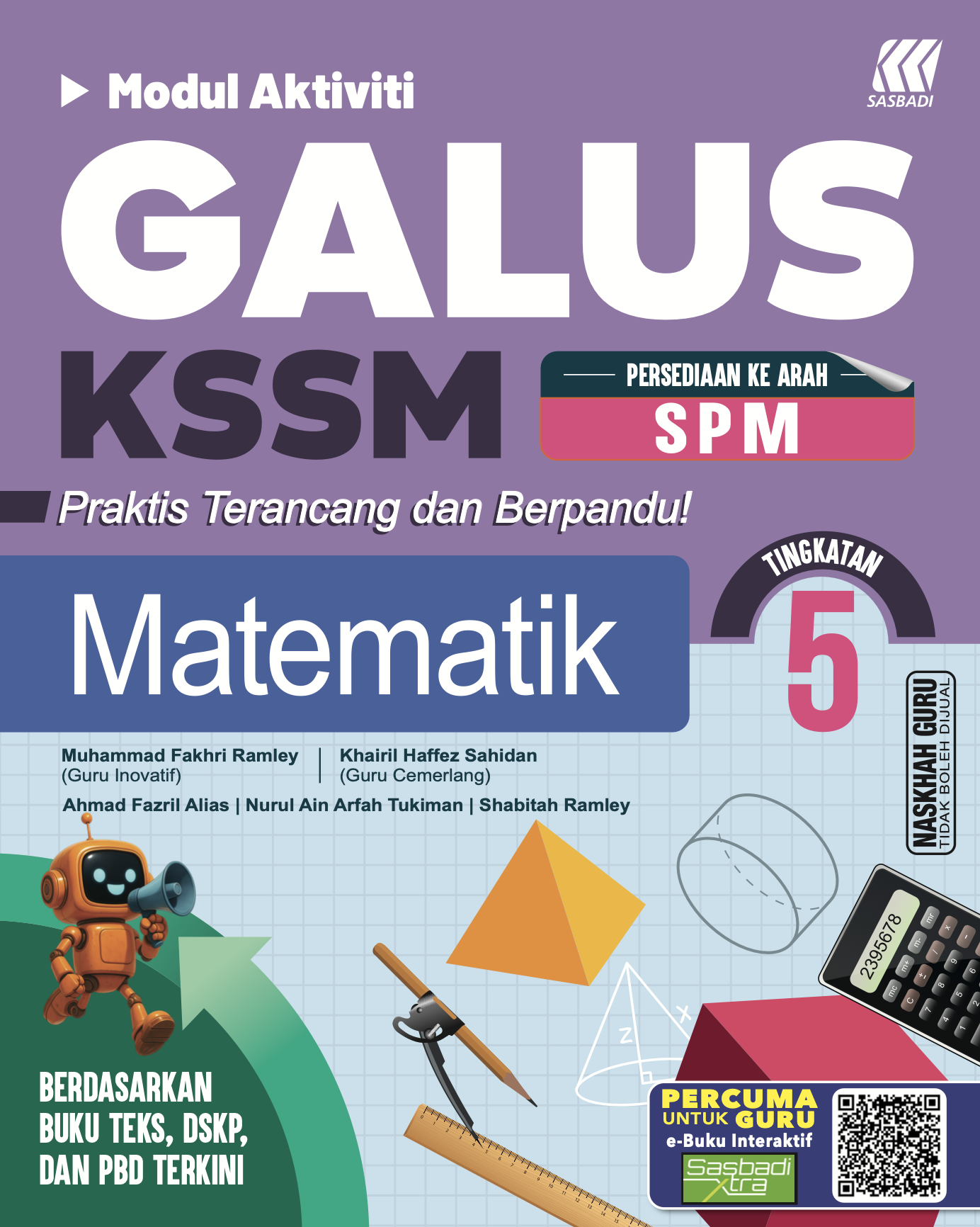 Modul Aktiviti GALUS KSSM Matematik Ting. 5 (2026) Cover