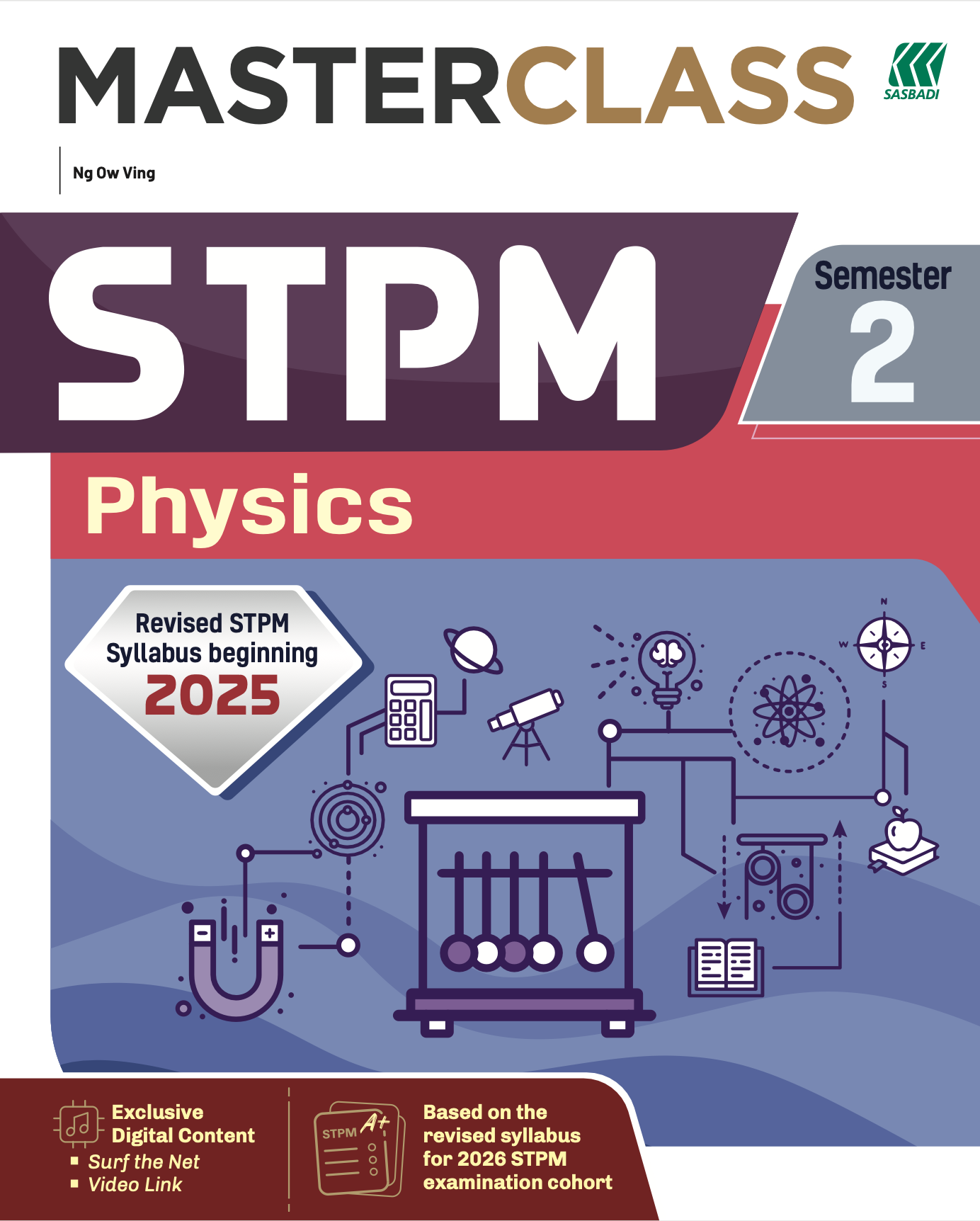 MasterClass STPM Physics Semester 2 Cover