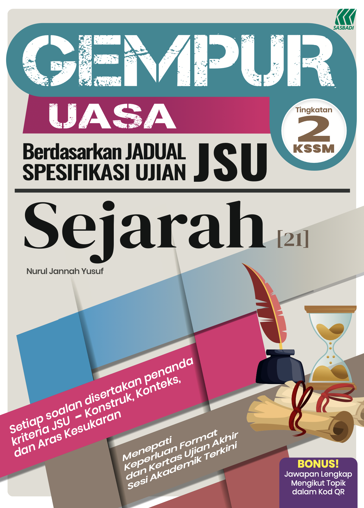 Gempur UASA KSSM Sejarah Ting. 2 Cover