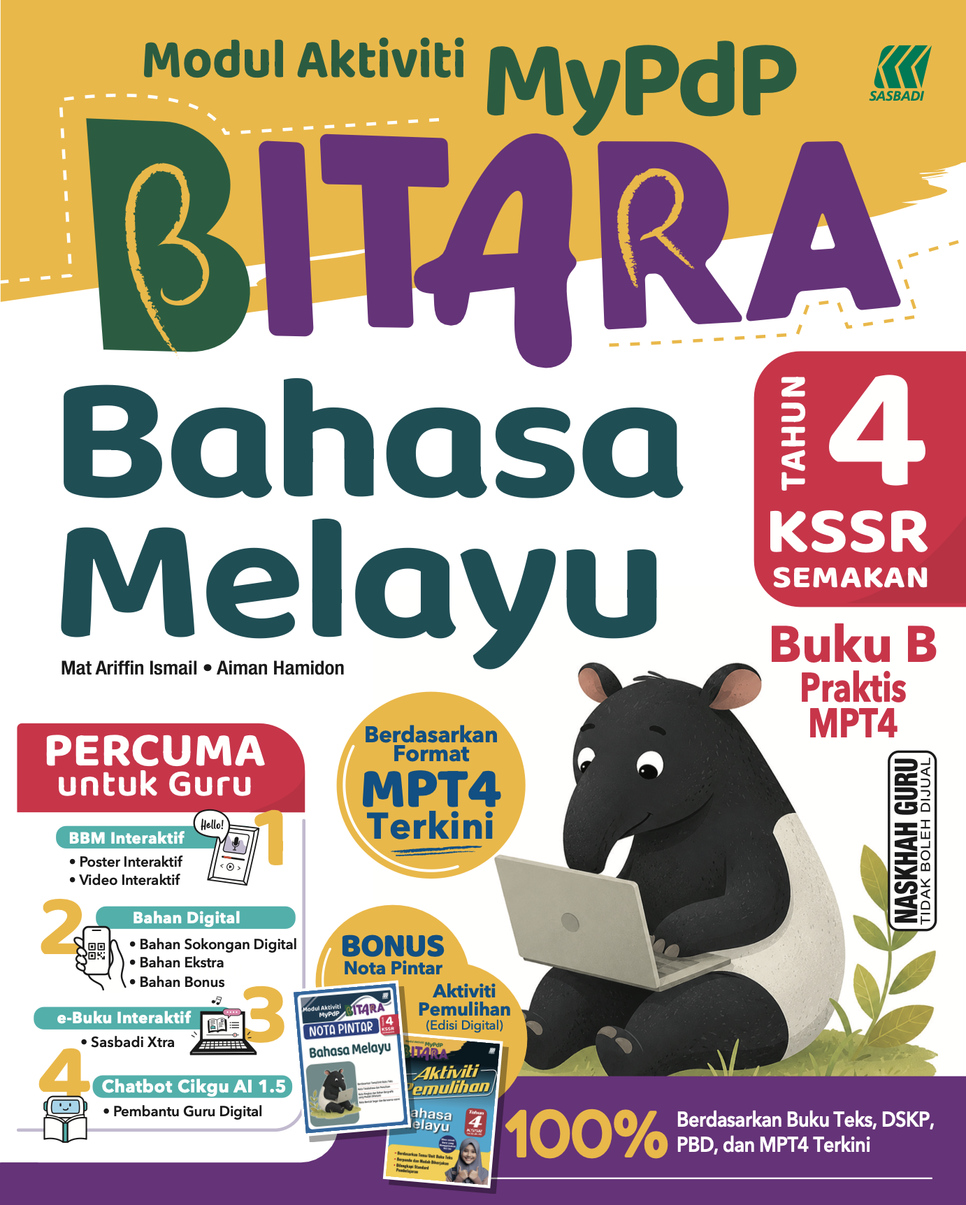 MyPdP BITARA KSSR Bahasa Melayu Tahun 4 (B) Cover