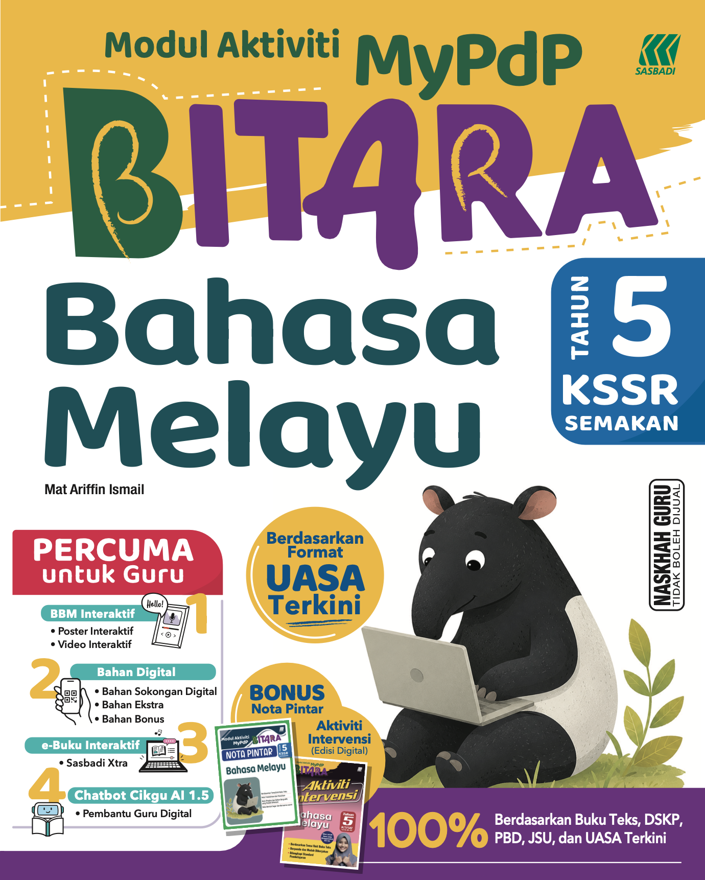 MyPdP BITARA KSSR Bahasa Melayu Tahun 5 Cover