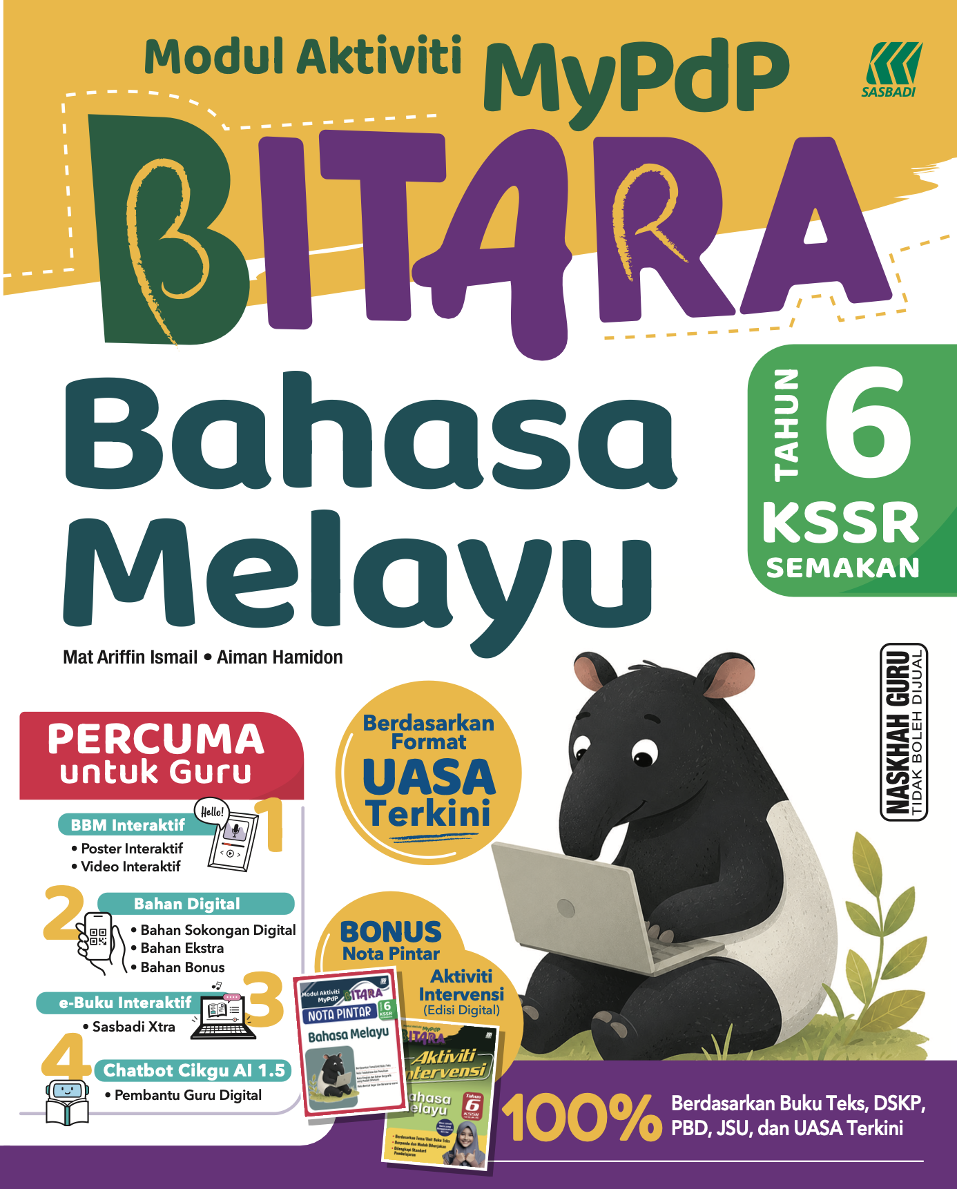 MyPdP BITARA KSSR Bahasa Melayu Tahun 6 Cover