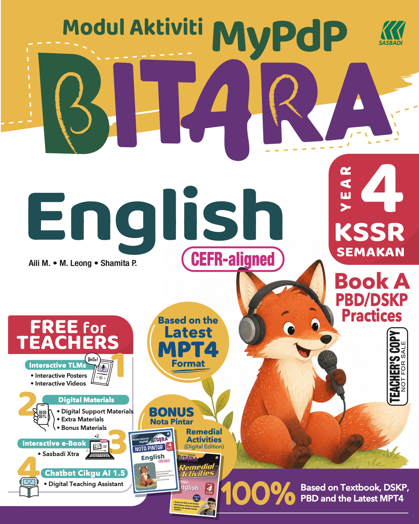 MyPdP BITARA KSSR English Year 4 (A) Cover