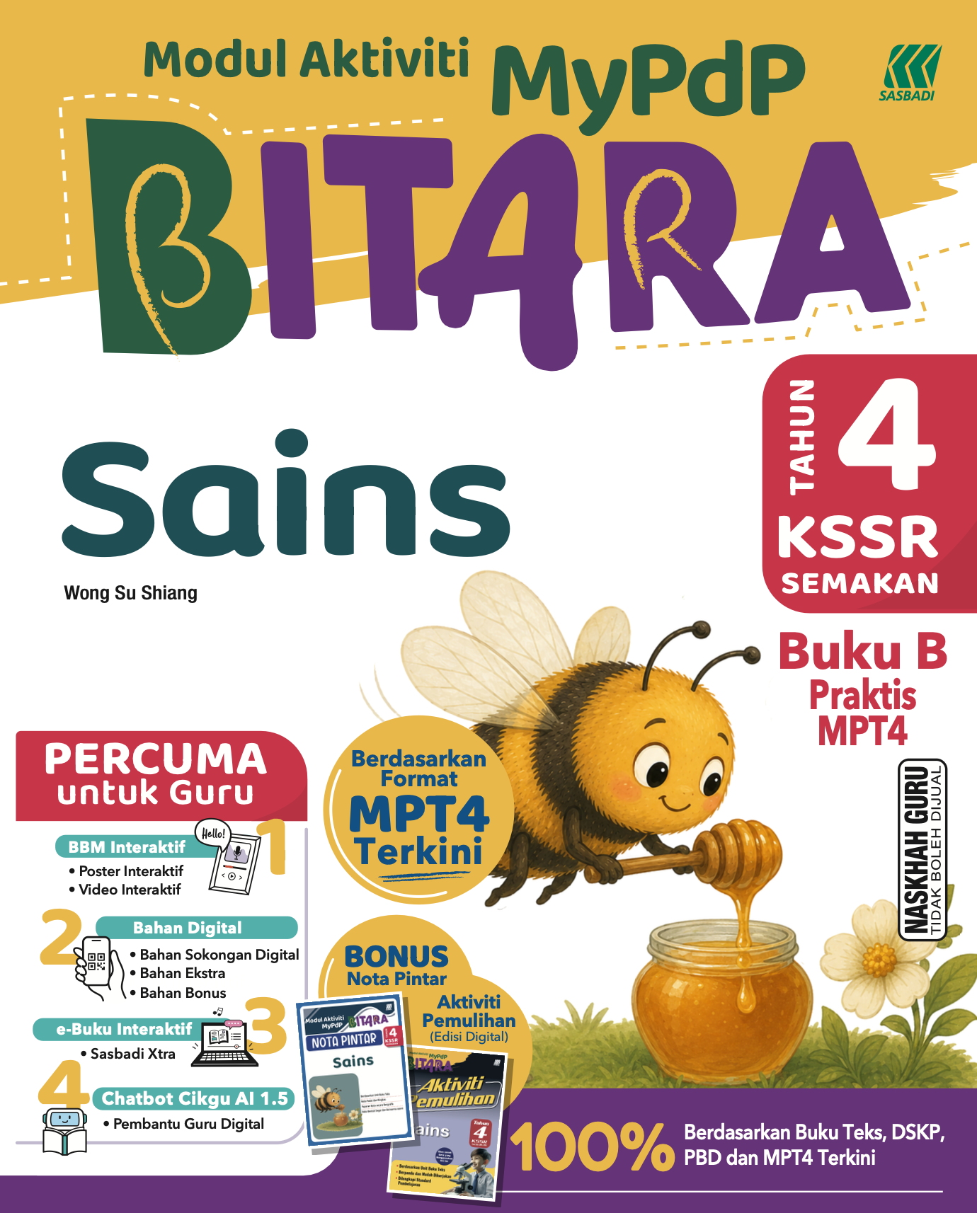MyPdP BITARA KSSR Sains Tahun 4 (B) Cover