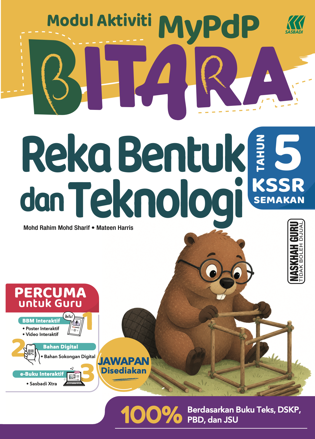 MyPdP BITARA KSSR Reka Bentuk & Teknologi Tahun 5 Cover