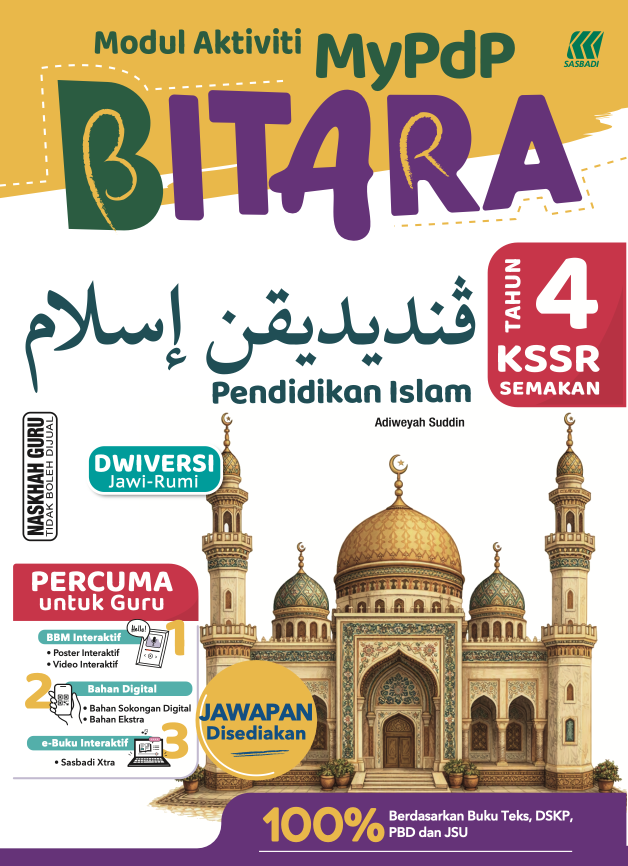 MyPdP BITARA KSSR Pendidikan Islam Tahun 4 Cover