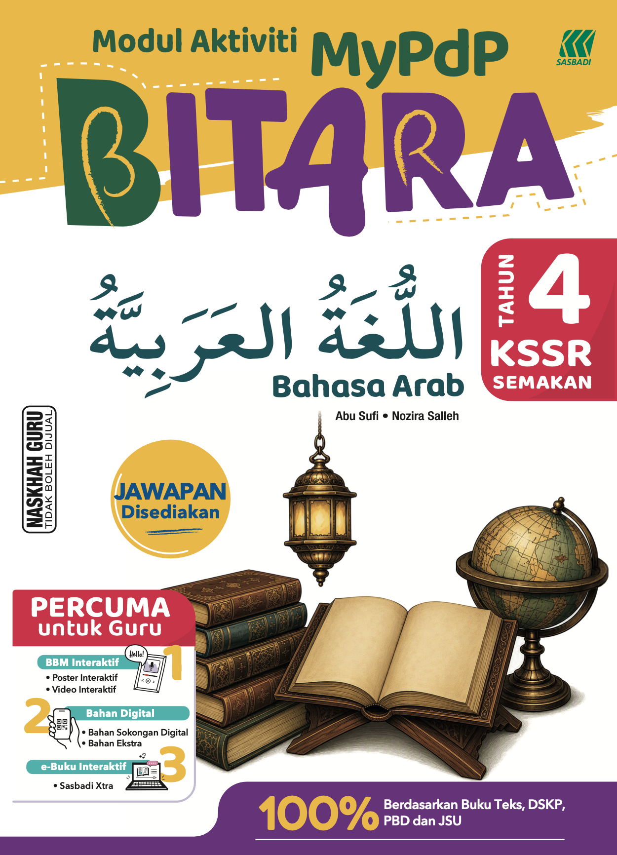 MyPdP BITARA KSSR Bahasa Arab Tahun 4 Cover
