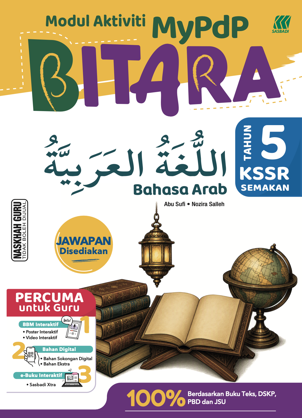 MyPdP BITARA KSSR Bahasa Arab Tahun 5 Cover
