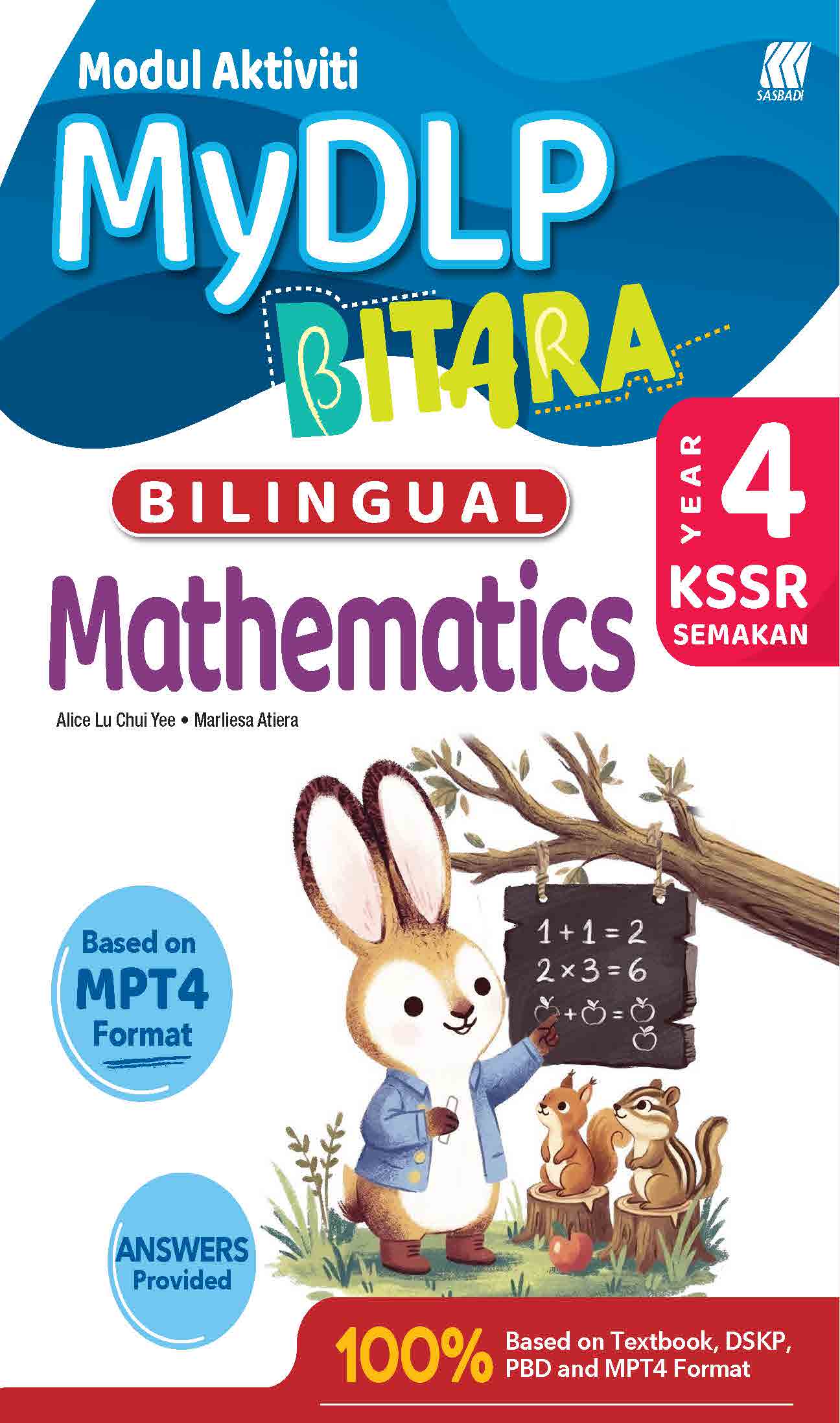 MyDLP Bitara KSSR Mathematics Year 4 (Bilingual) Cover