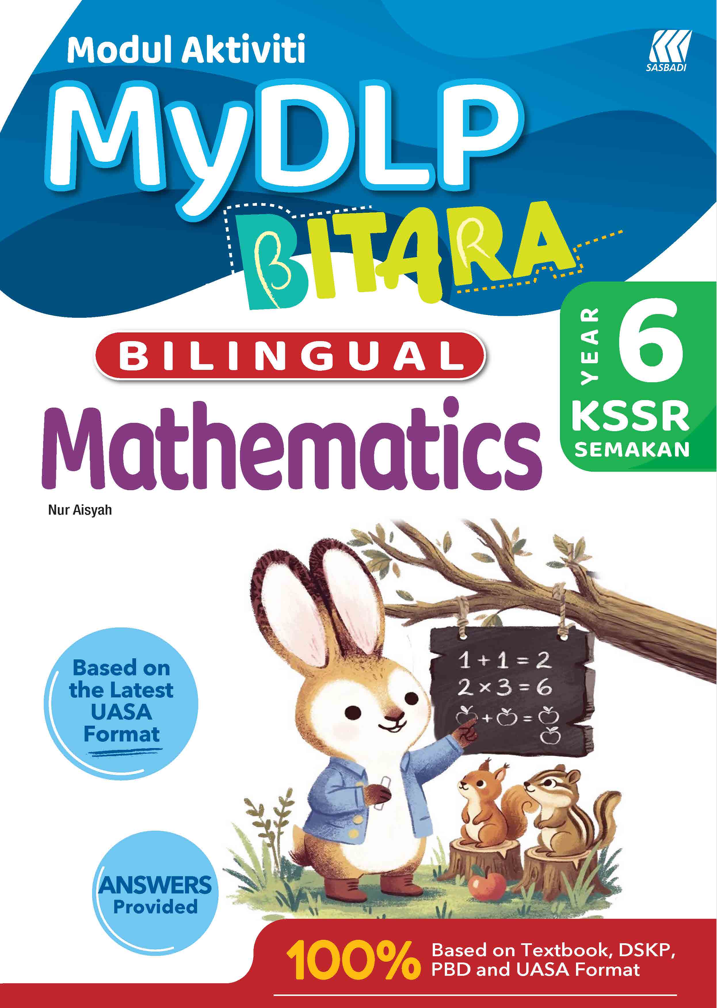 MyDLP Bitara KSSR Mathematics Year 6 (Bilingual) Cover