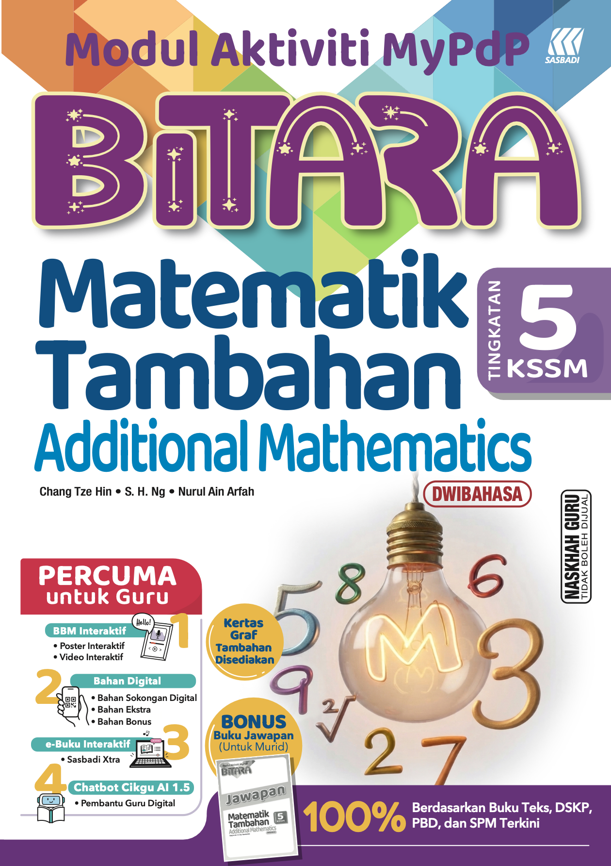 MyPdp Bitara Matematik Tambahan Ting. 5 Cover
