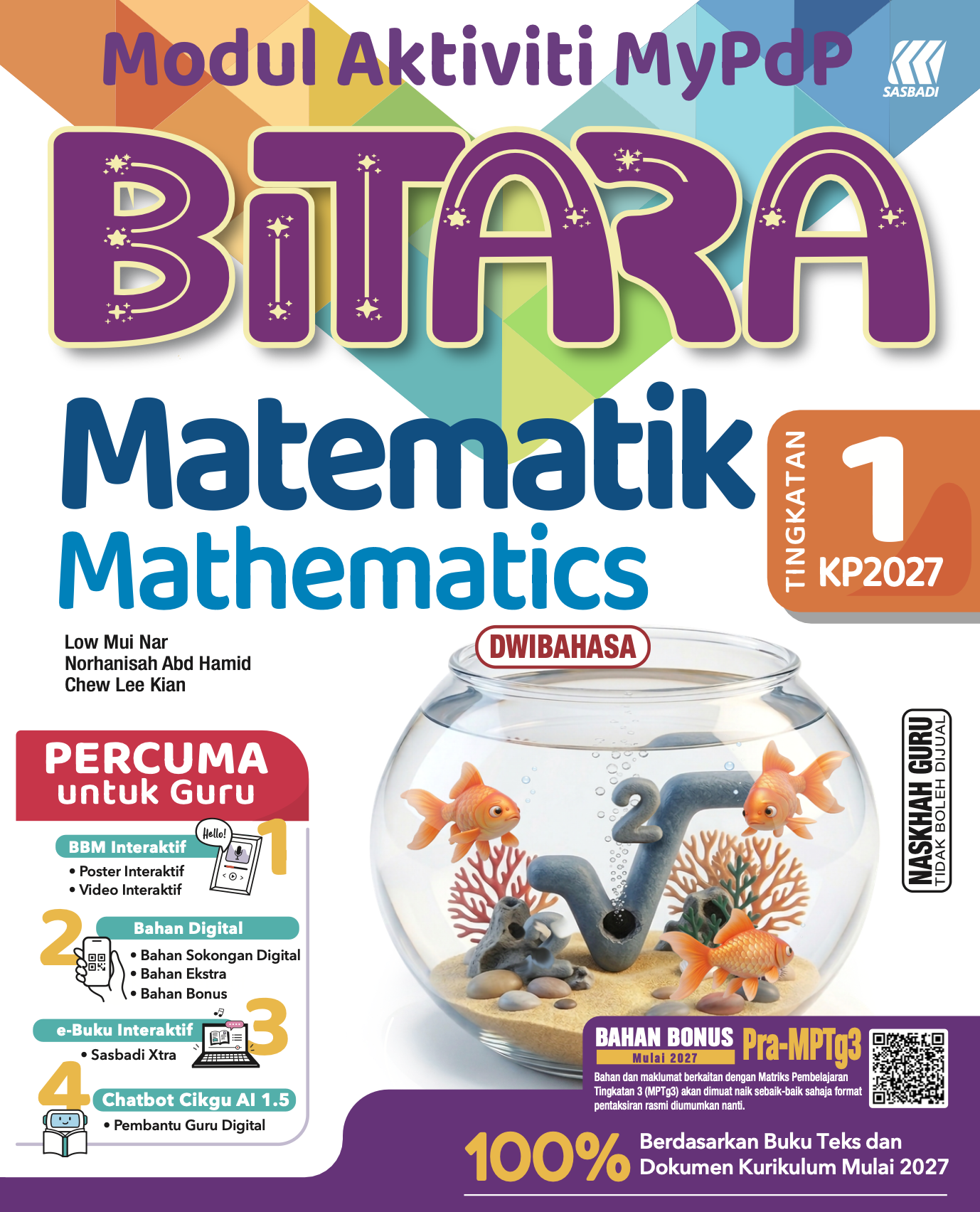 MyPdp Bitara Matematik Ting. 1 Cover