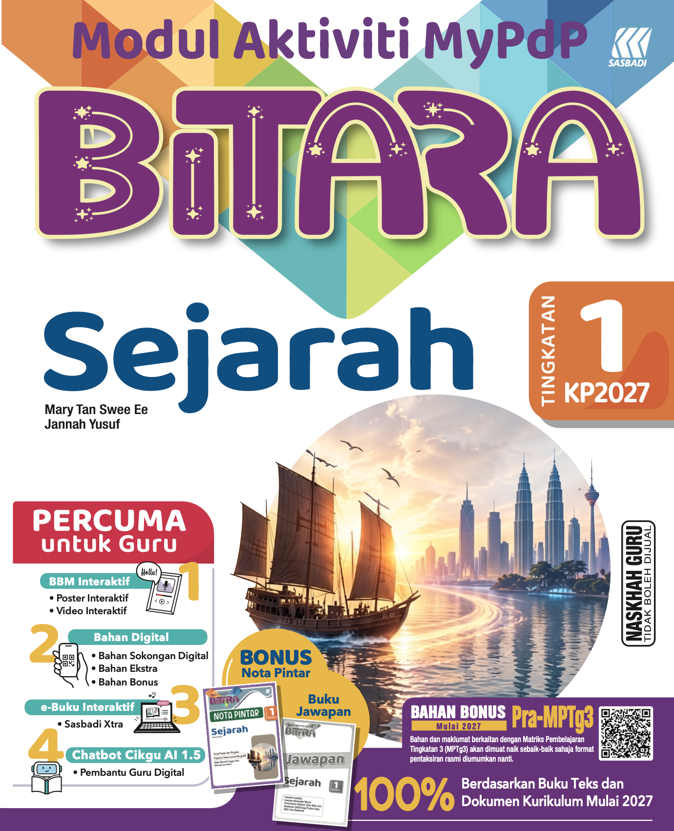 MyPdp Bitara Sejarah Ting. 1 Cover