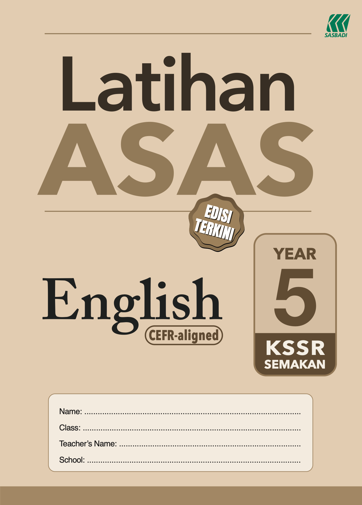 Latihan Asas English Year 5 Cover