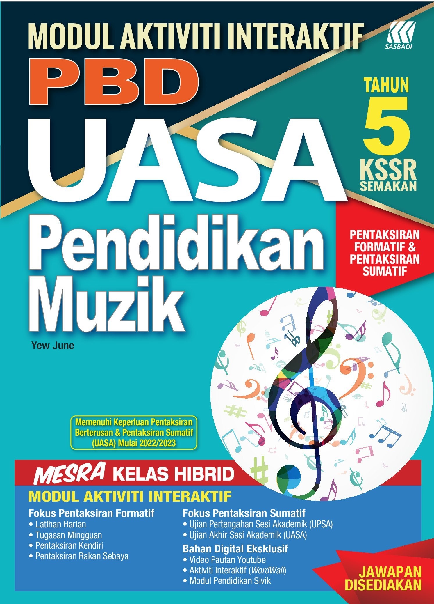MODUL AKTIVITI INTERAKTIF PBD + UASA P. MUZIK TAHUN 5 Cover