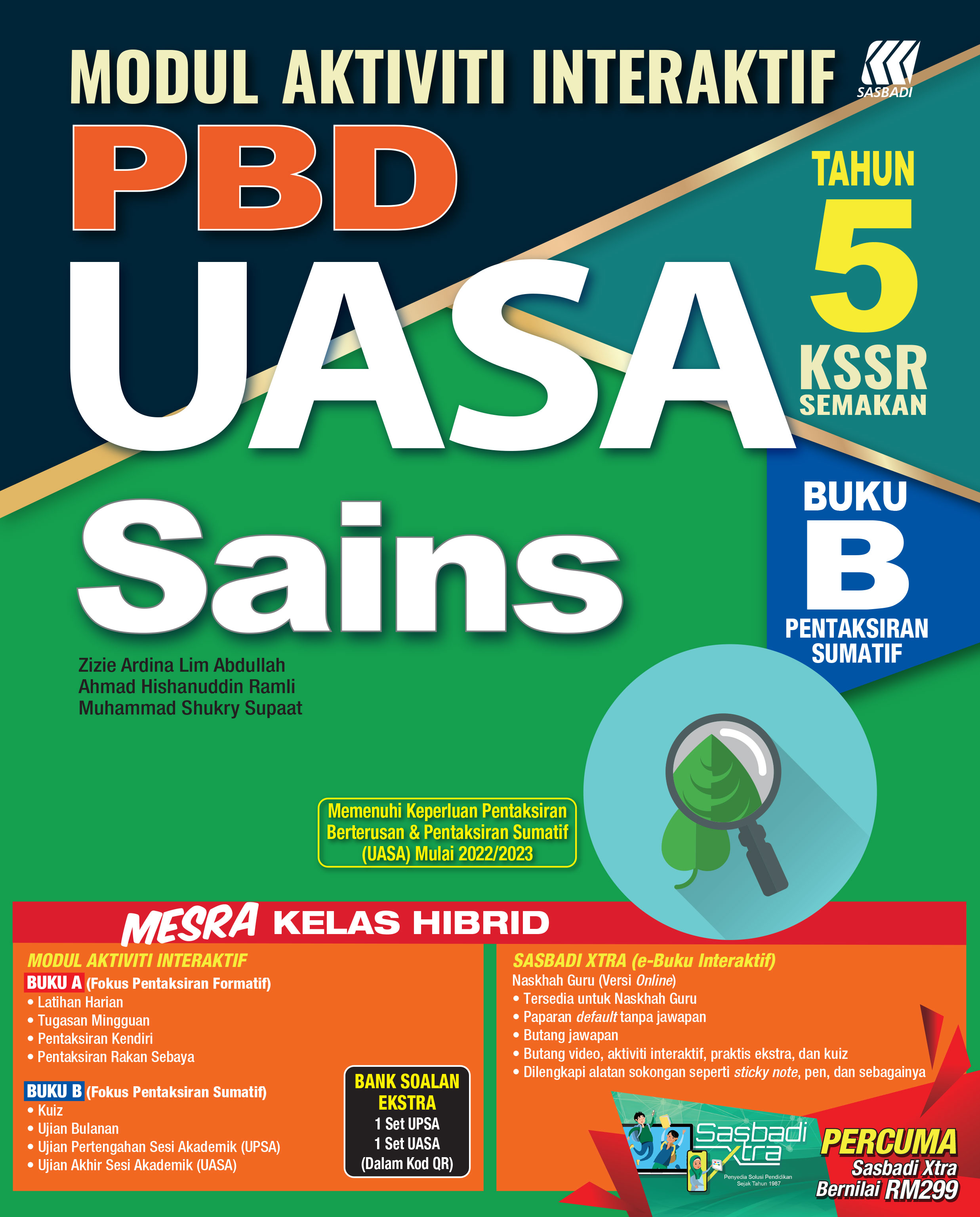 MODUL AKTIVITI INTERAKTIF PBD + UASA SAINS TAHUN 5 (B) Cover