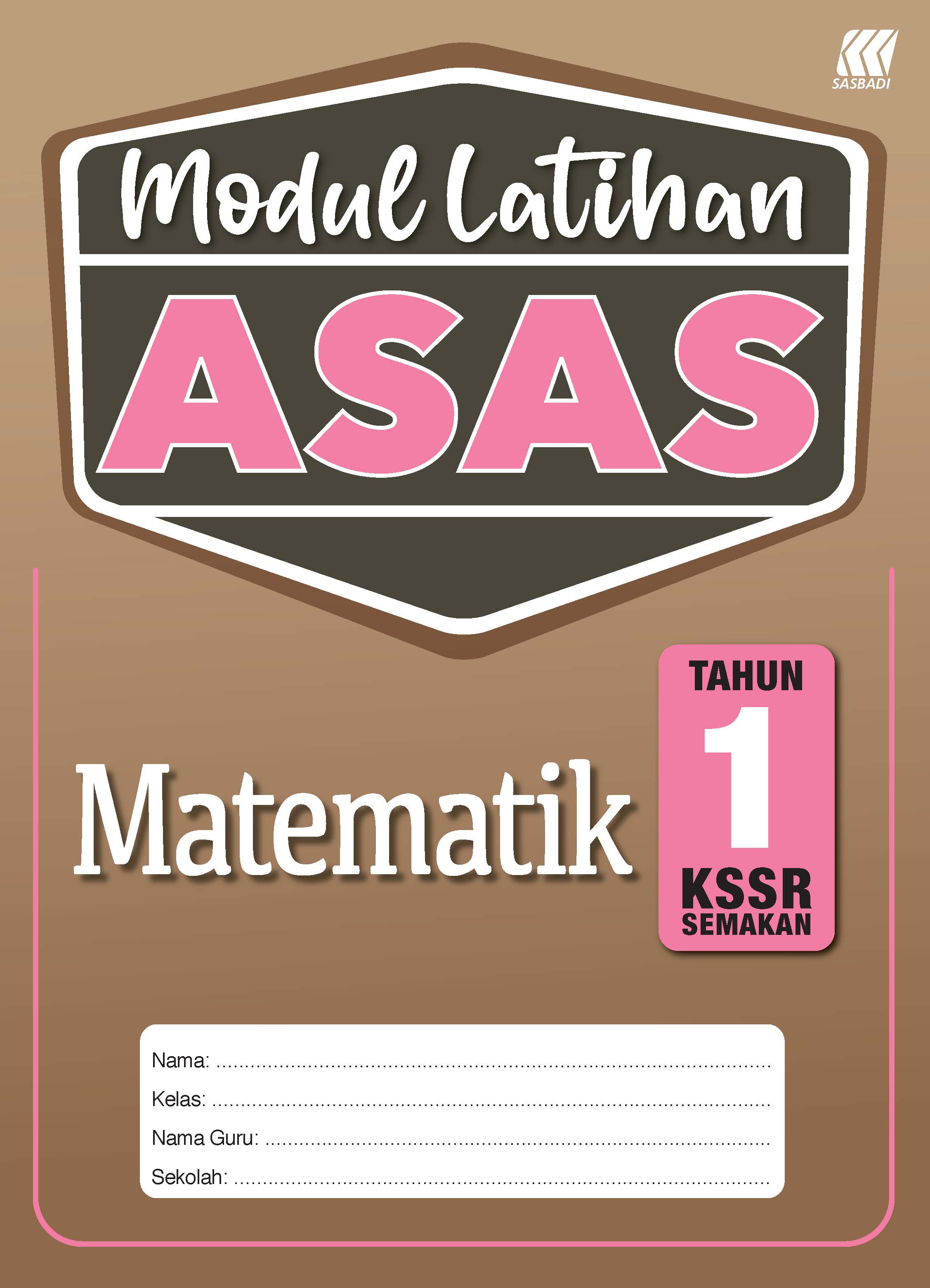 MODUL LATIHAN ASAS MATEMATIK TAHUN 1 Cover