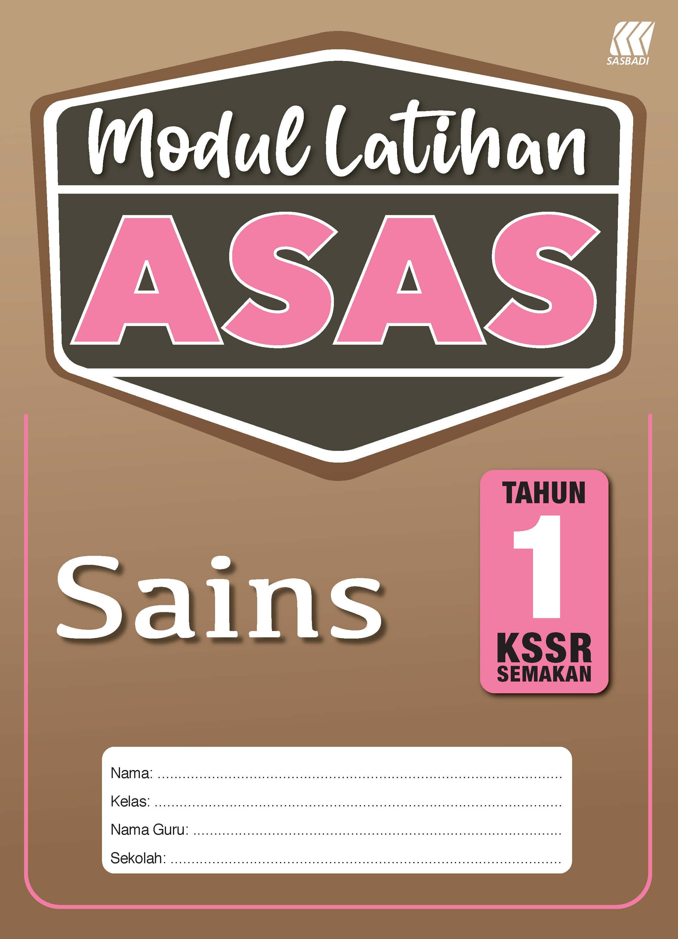 MODUL LATIHAN ASAS SAINS TAHUN 1 Cover