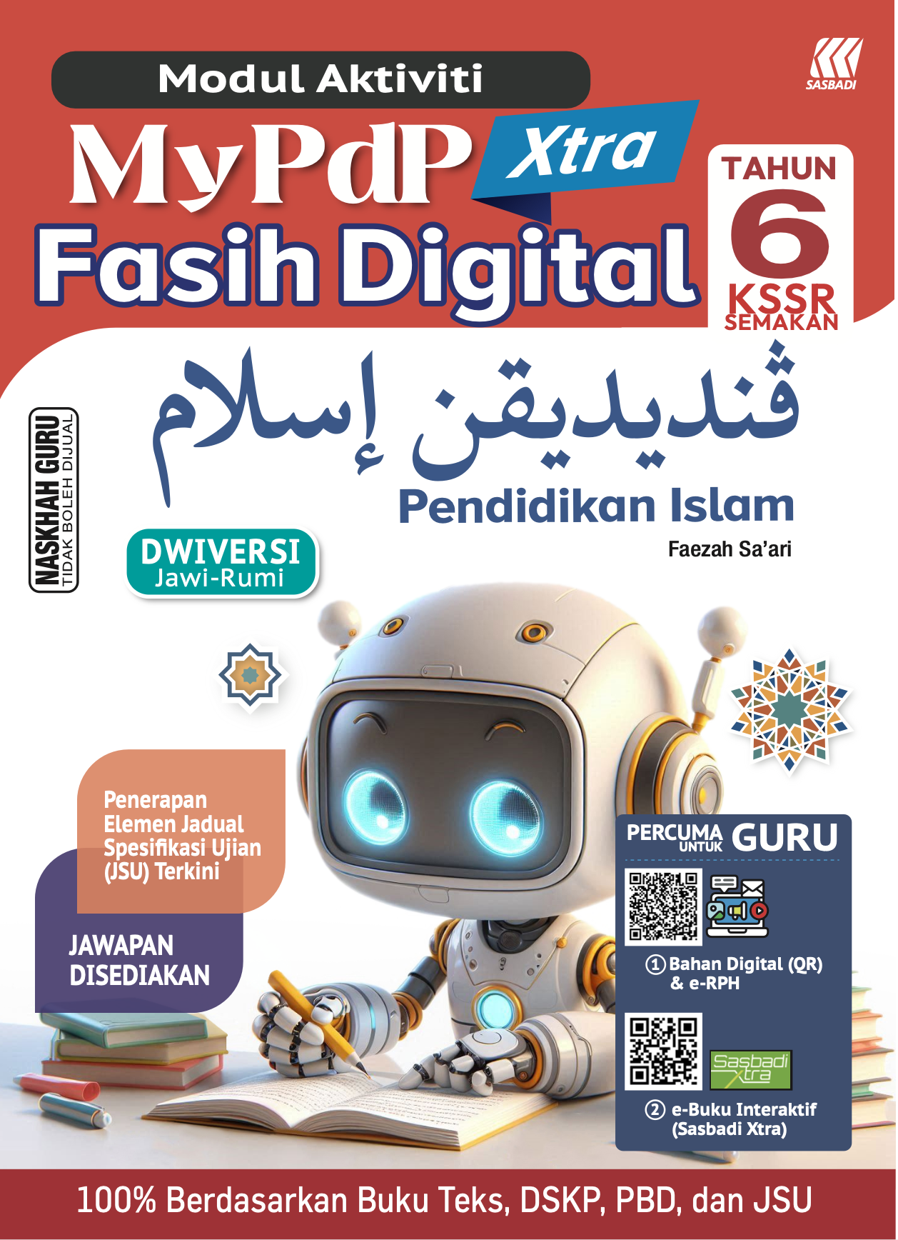 Modul Aktiviti MyPdP Xtra Fasih Digital KSSR Semakan Pendidikan Islam Tahun 6 (NG) Cover