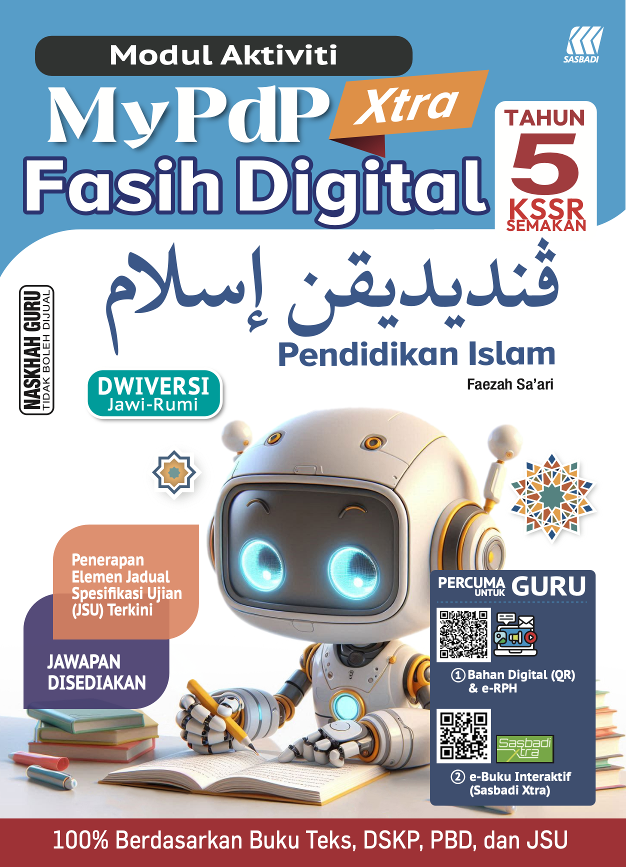 Modul Aktiviti MyPdP Xtra Fasih Digital KSSR Semakan Pendidikan Islam Tahun 5 (NG) Cover