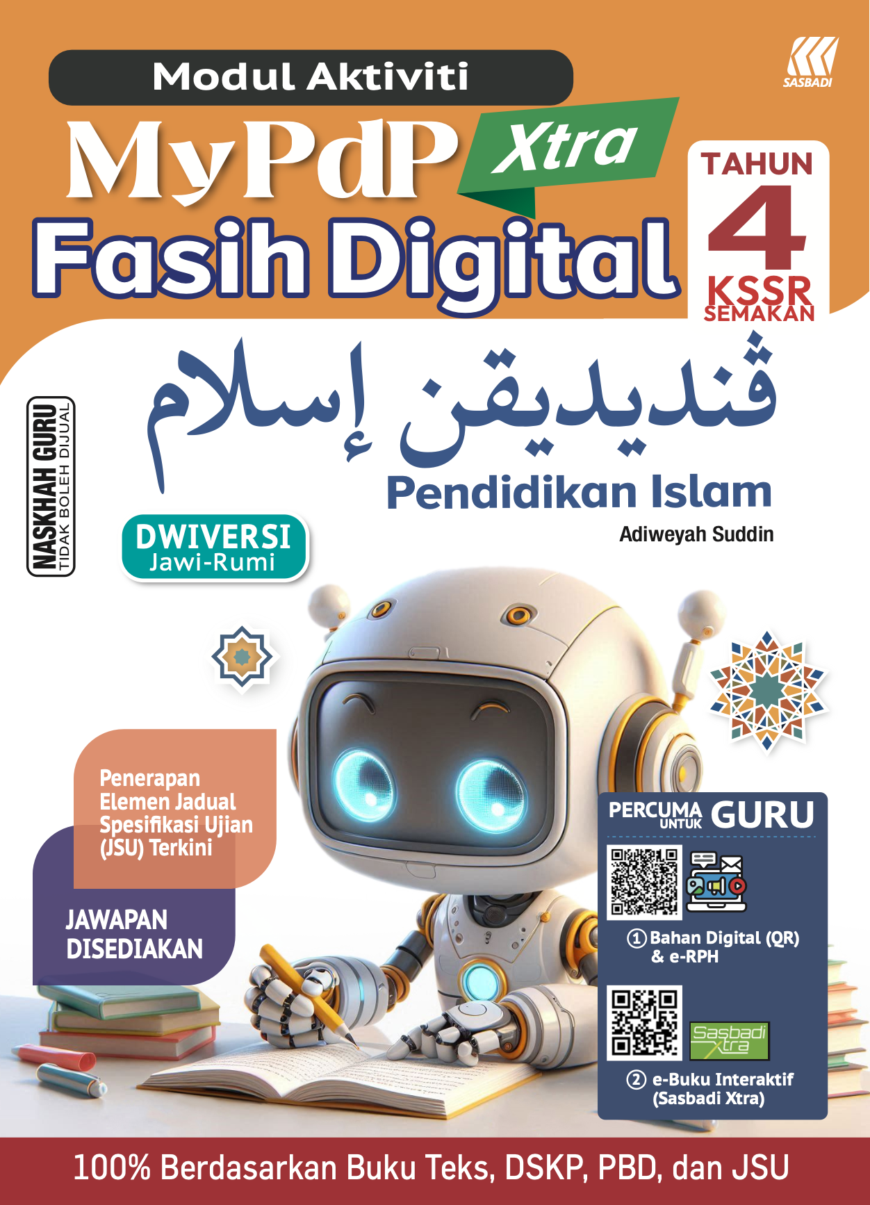 Modul Aktiviti MyPdP Xtra Fasih Digital KSSR Semakan Pendidikan Islam Tahun 4 (NG) Cover