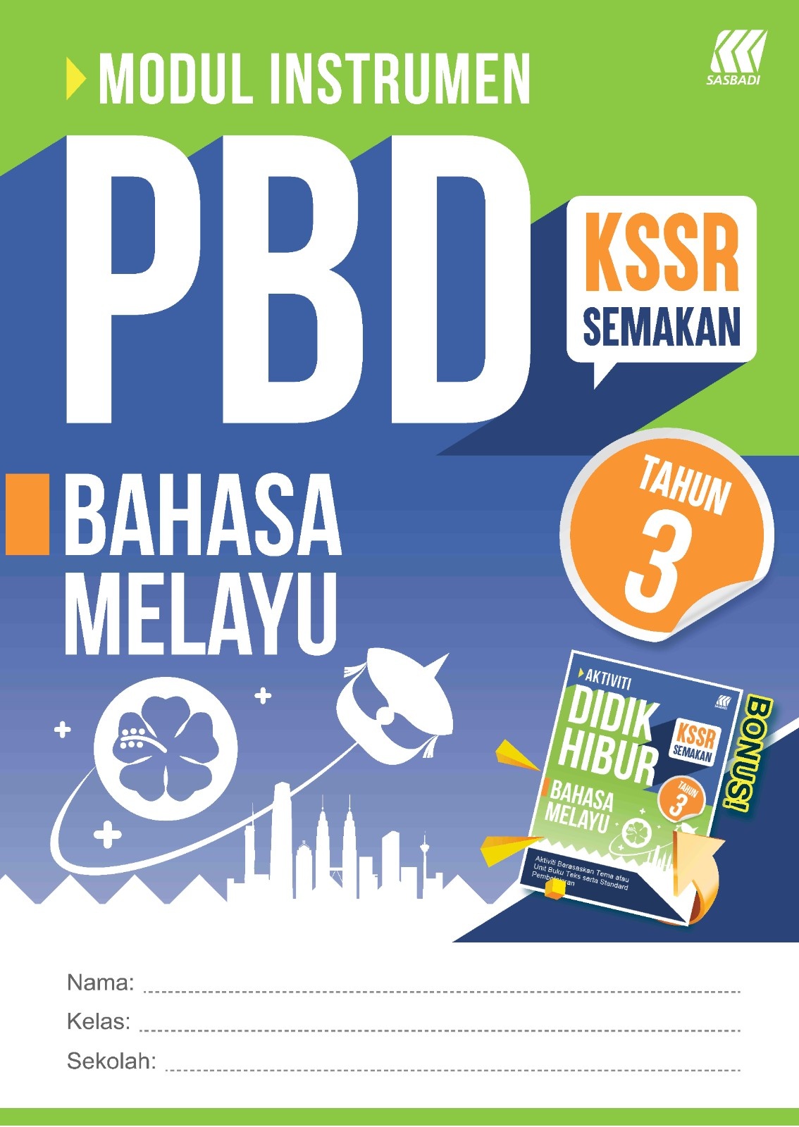 Modul Instrumen PBD KSSR Semakan BM Tahun 3 Cover