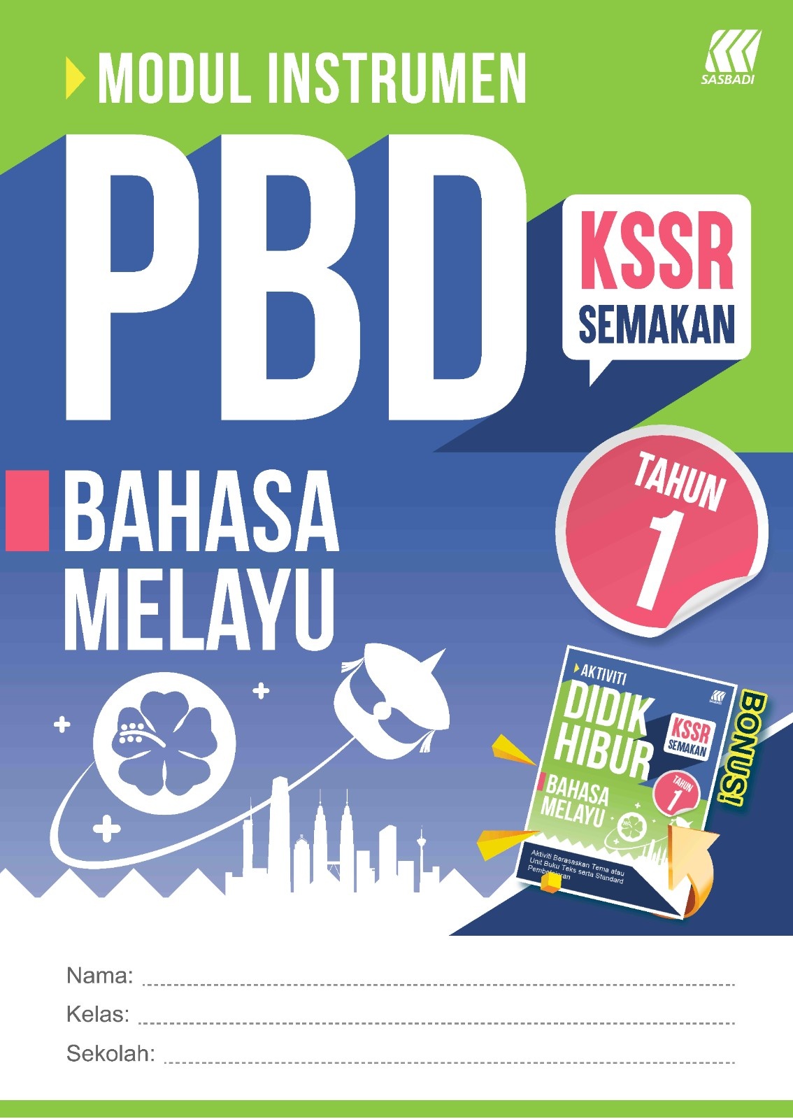 Modul Instrumen PBD KSSR Semakan BM Tahun 1 Cover
