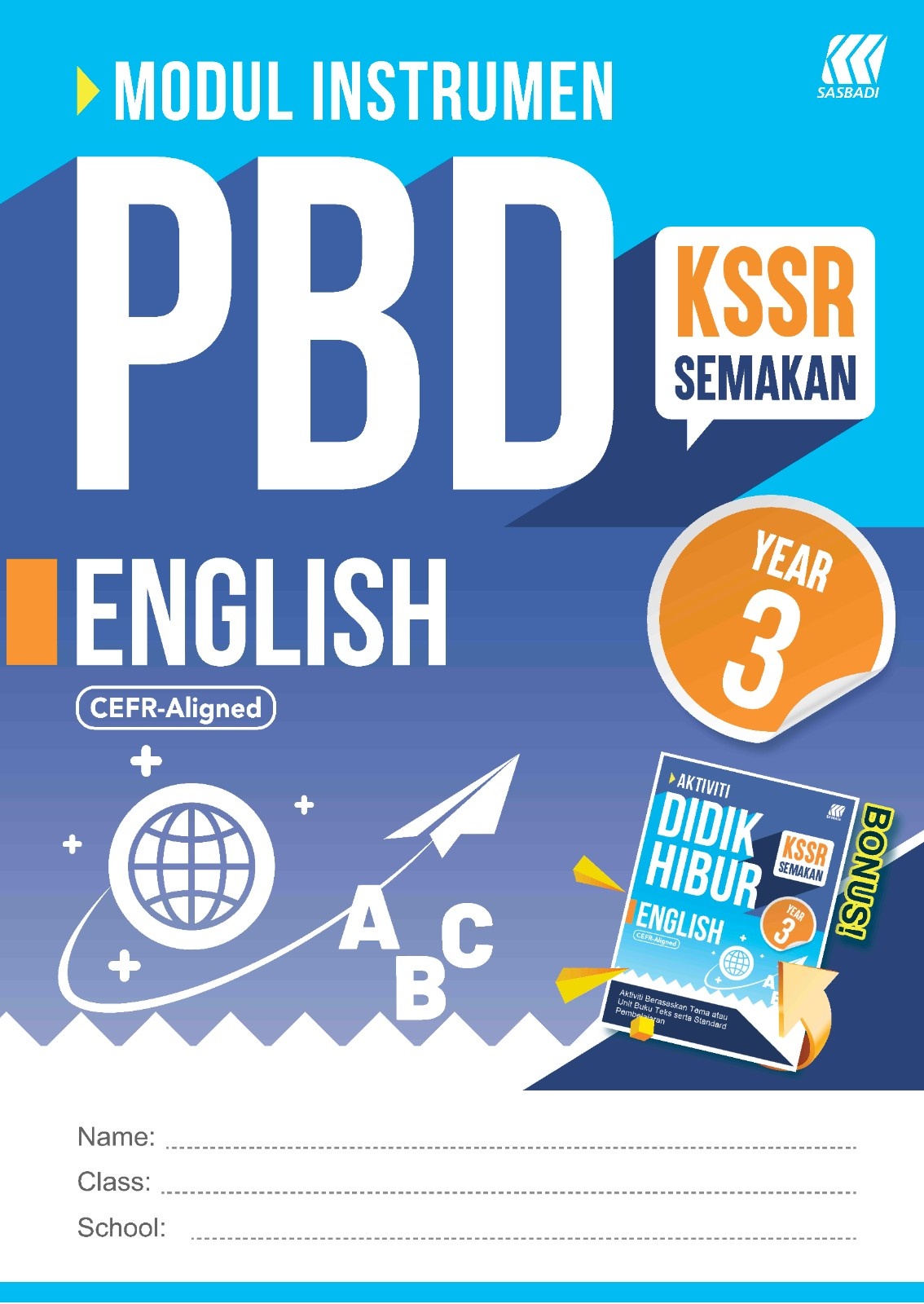 Modul Instrumen PBD KSSR Semakan BI Tahun 3 Cover