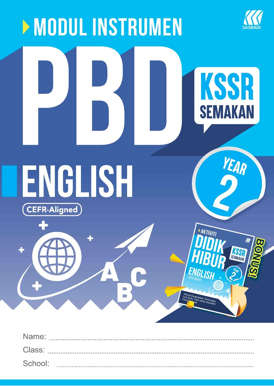 Modul Instrumen PBD KSSR Semakan BI Tahun 2 Cover