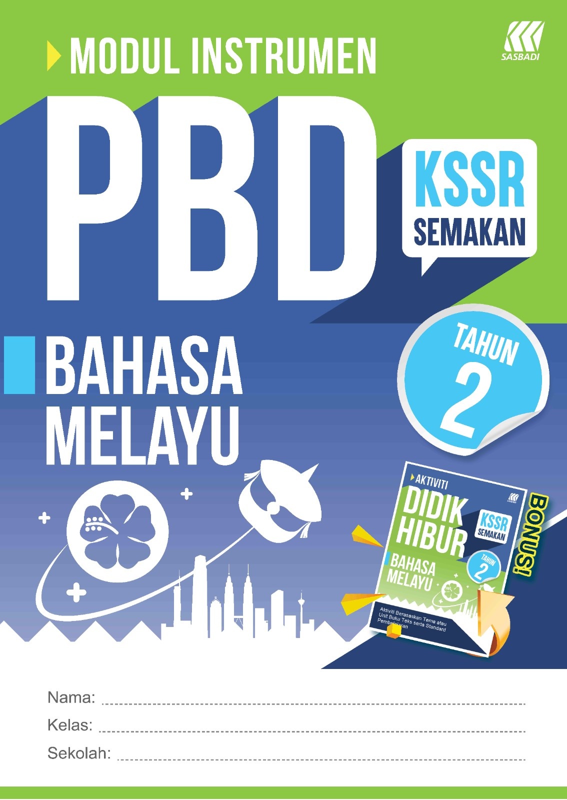 Modul Instrumen PBD KSSR Semakan BM Tahun 2 Cover