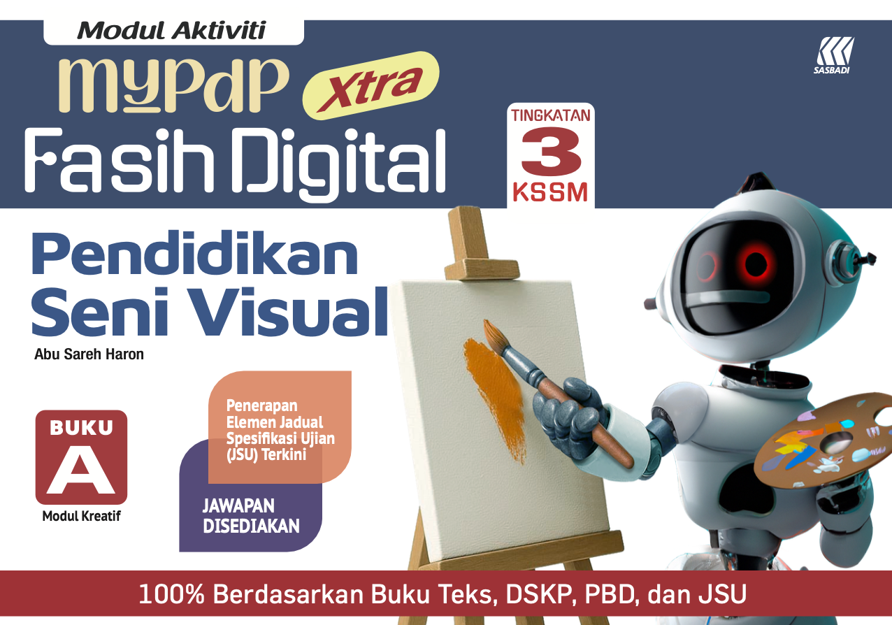 Modul Aktiviti MyPdP Xtra Fasih Digital KSSM PSV Tingkatan 3 Buku A (NM) Cover