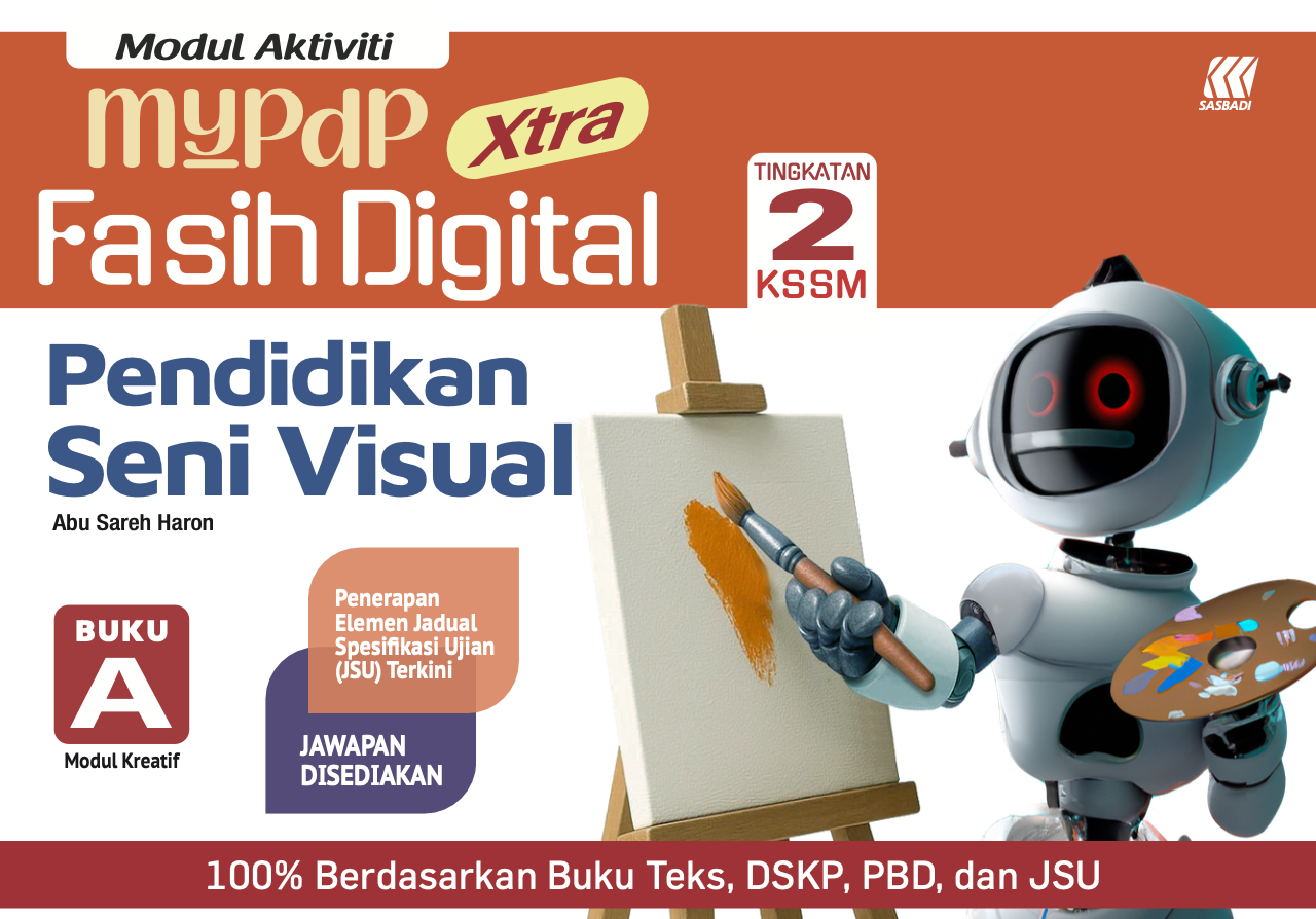 Modul Aktiviti MyPdP Xtra Fasih Digital KSSM PSV Tingkatan 2 Buku A (NM) Cover