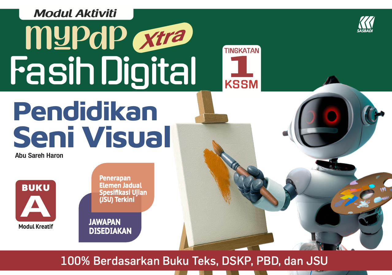 Modul Aktiviti MyPdP Xtra Fasih Digital KSSM PSV Tingkatan 1 Buku A (NM) Cover