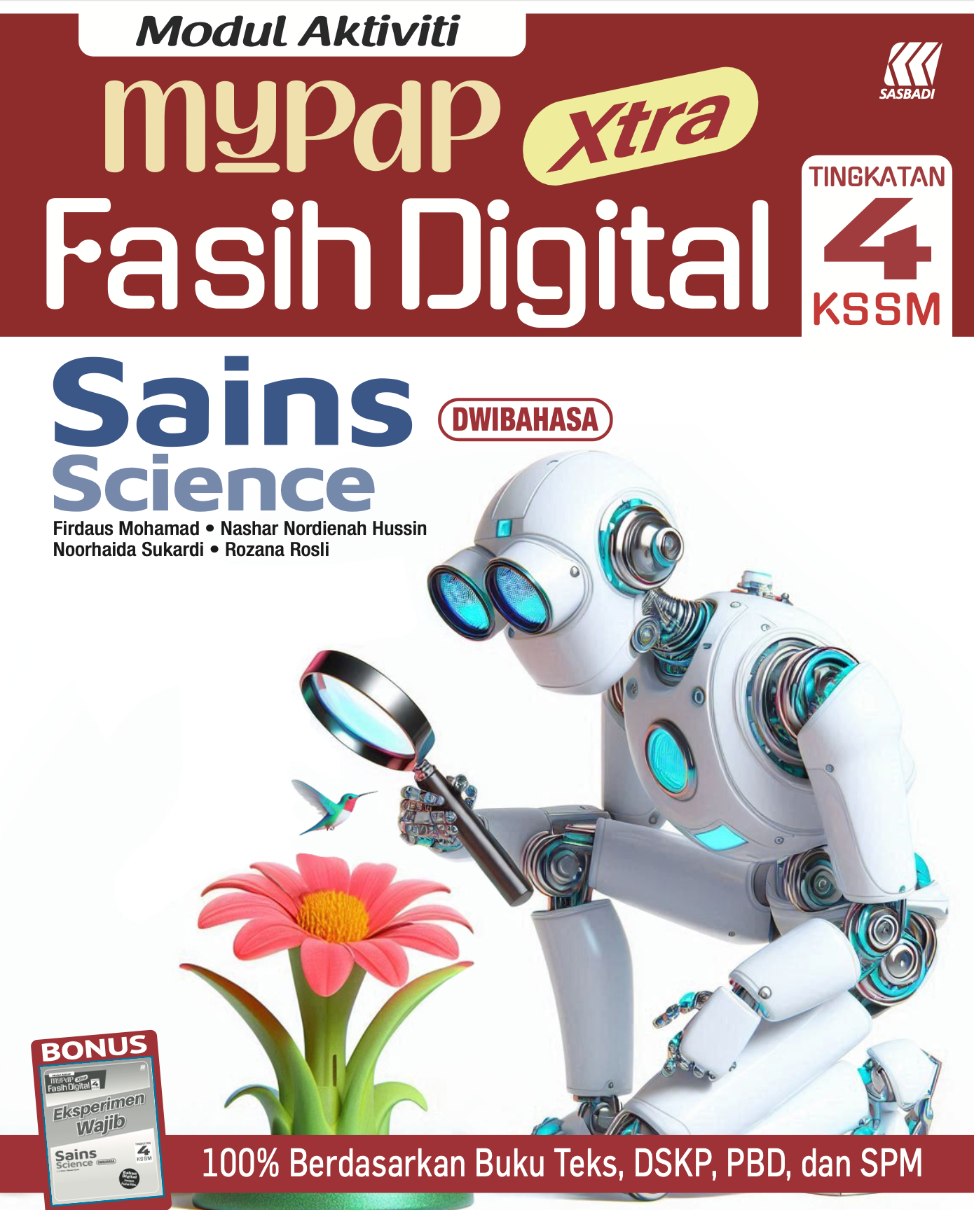 Modul Aktiviti MyPdP Xtra Fasih Digital KSSM Sains Tingkatan 4 (NM) Cover