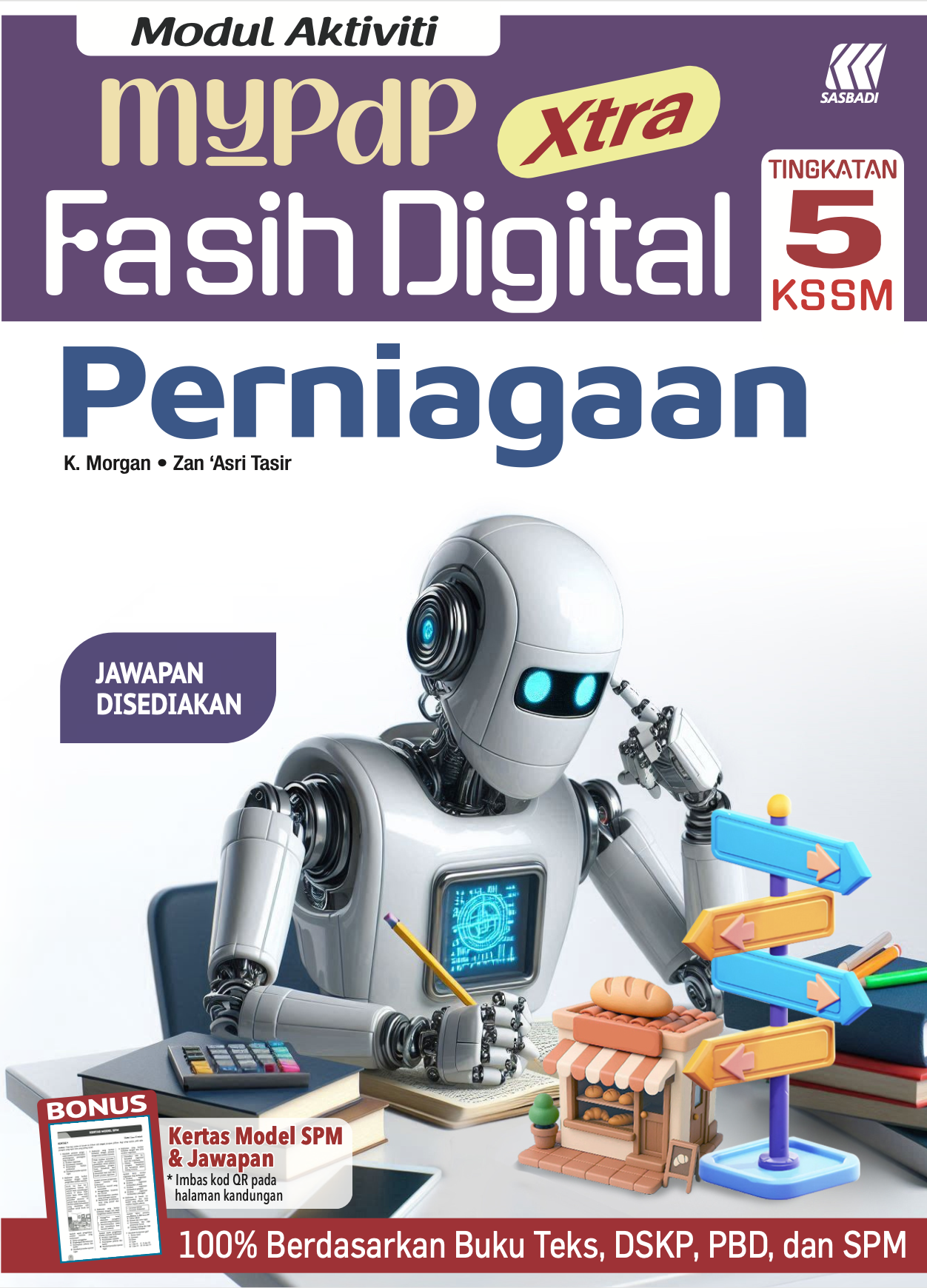 Modul Aktiviti MyPdP Xtra Fasih Digital KSSM Perniagaan Tingkatan 5 (NM) Cover