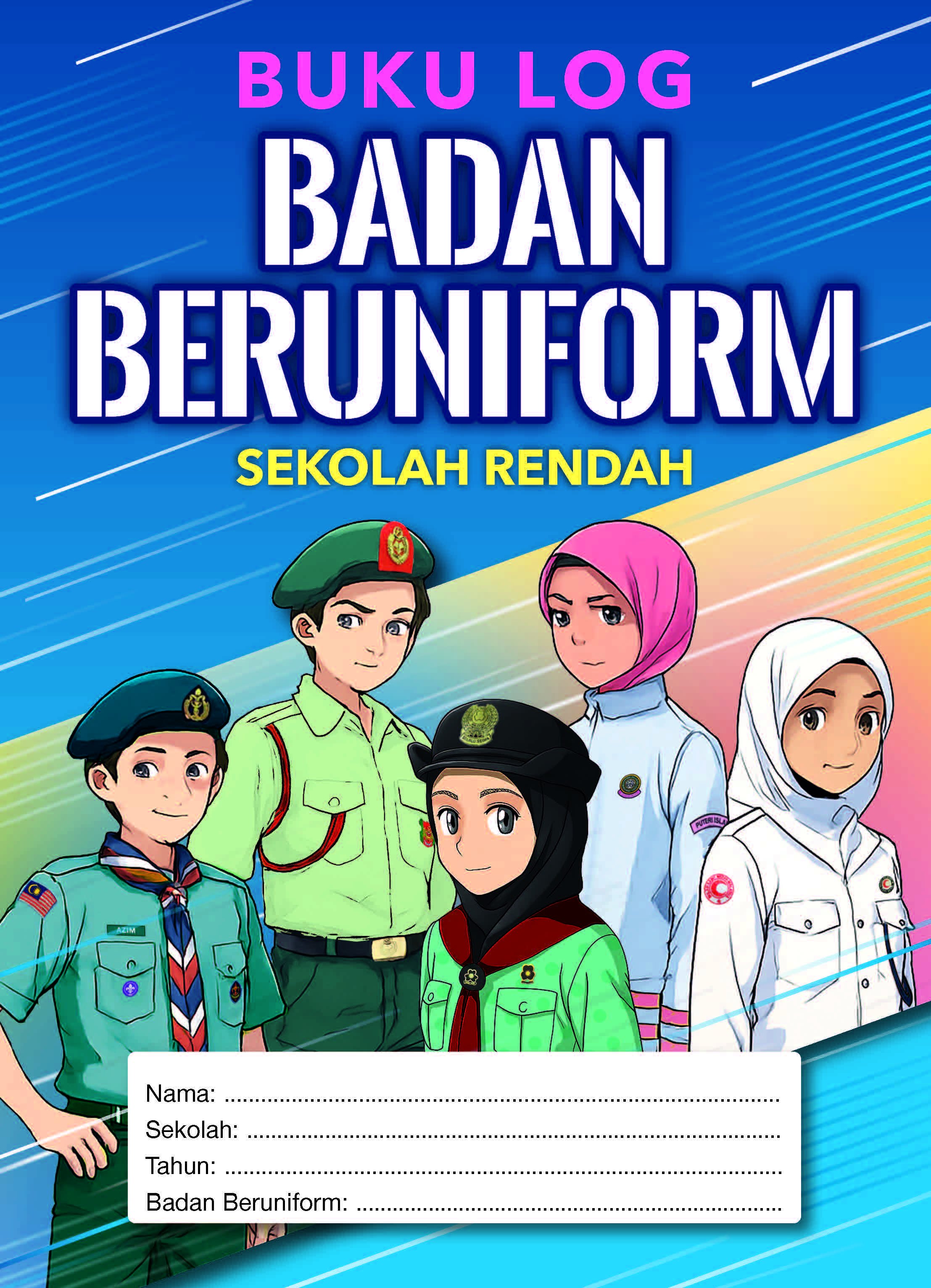 Buku Log Badan Beruniform Sekolah Rendah (Edisi 2026) Cover