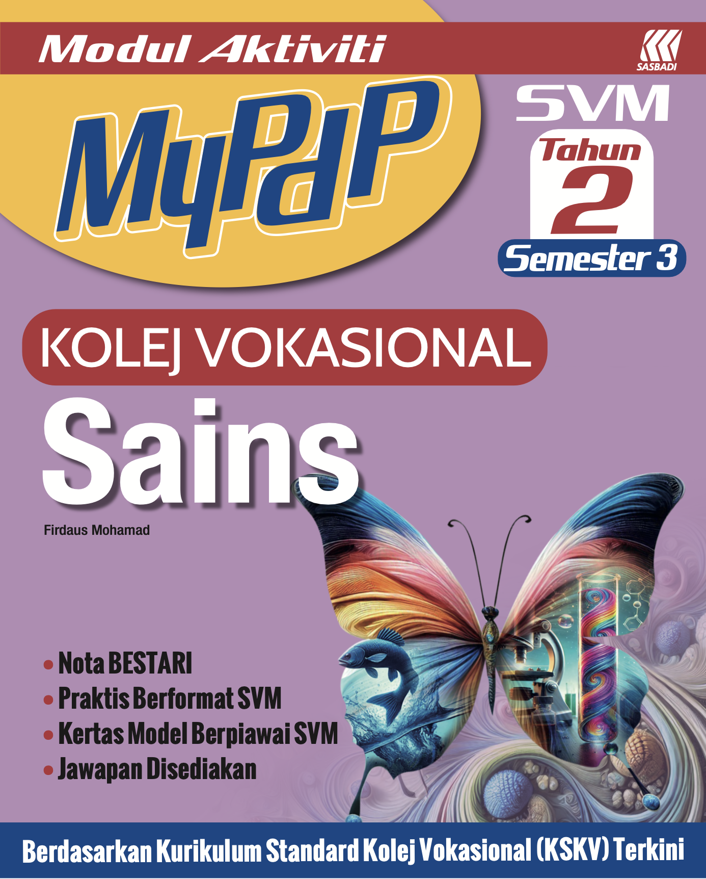 Modul Aktiviti MyPdP Kolej Vokasional Sains Tahun 2 Sem 3 Cover
