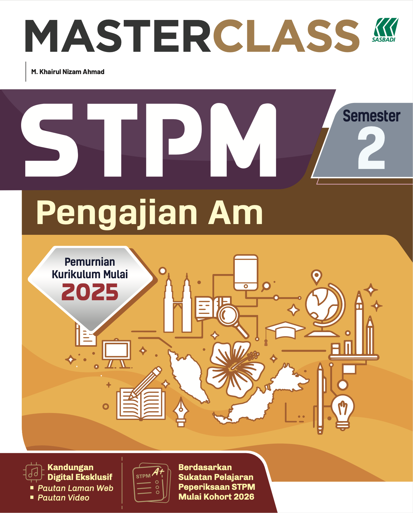 MasterClass STPM Pengajian Am Semester 2 Cover