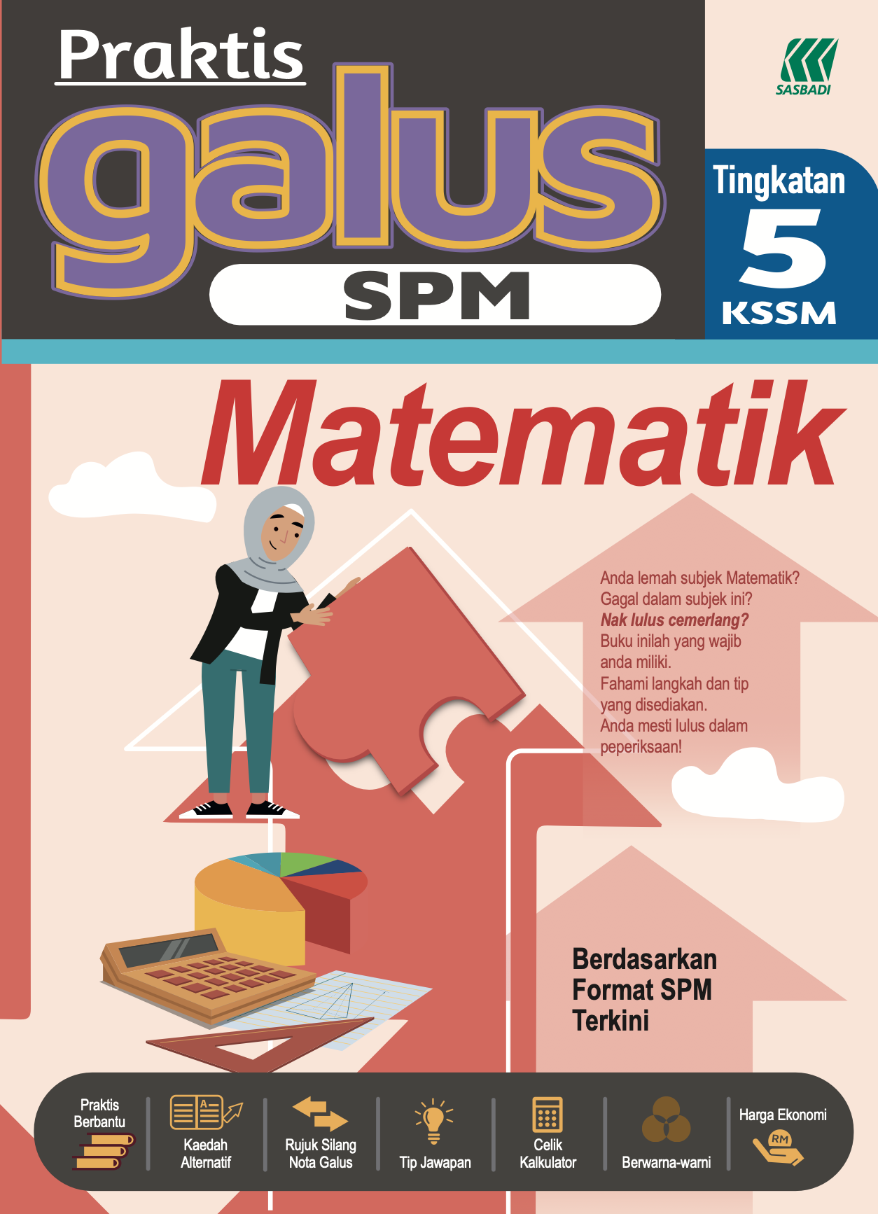 Praktis Galus UASA KSSM Matematik Ting. 5 (2026) Cover