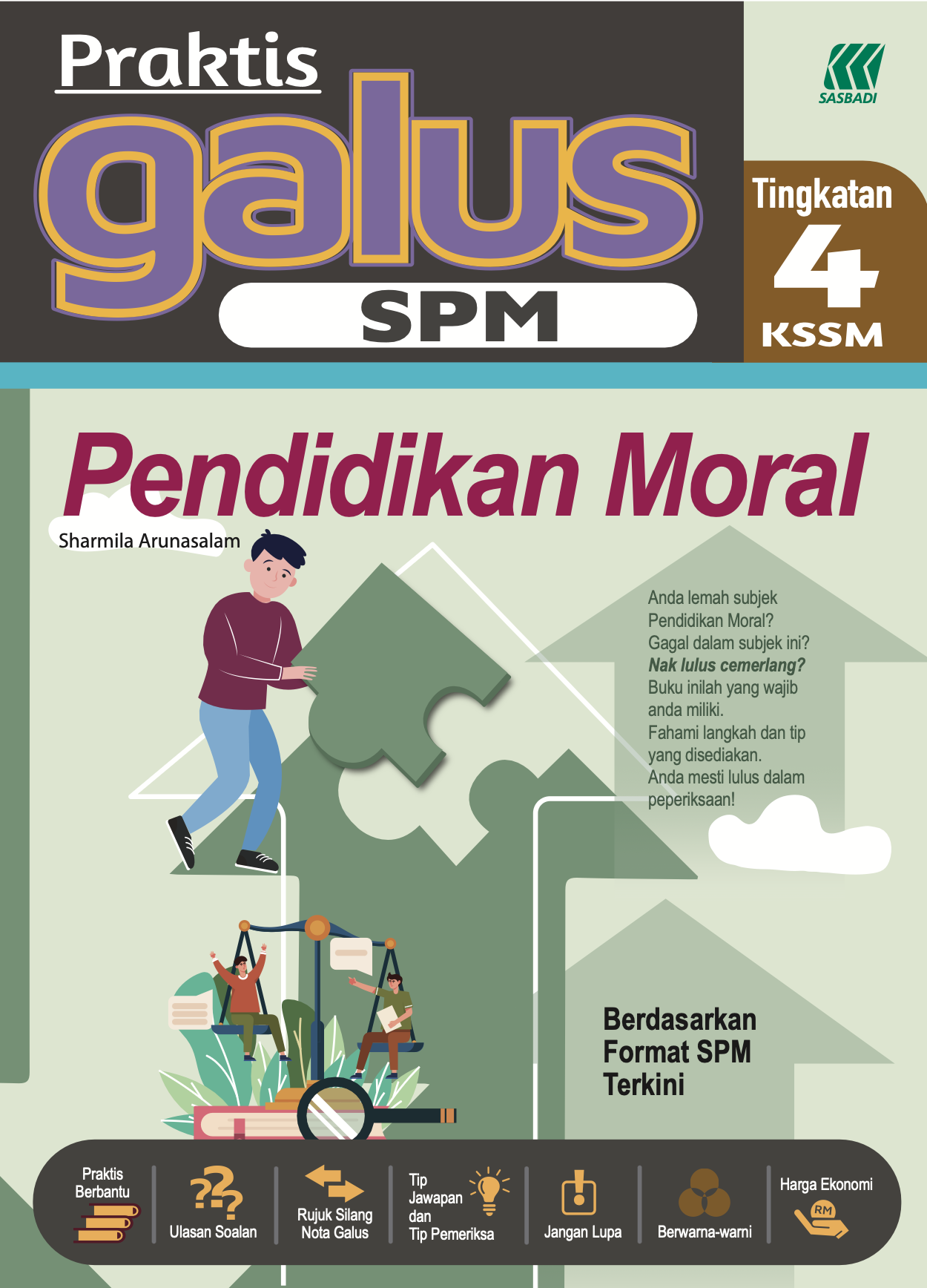 Praktis Galus UASA KSSM Pendidikan Moral Ting. 4 (2026) Cover