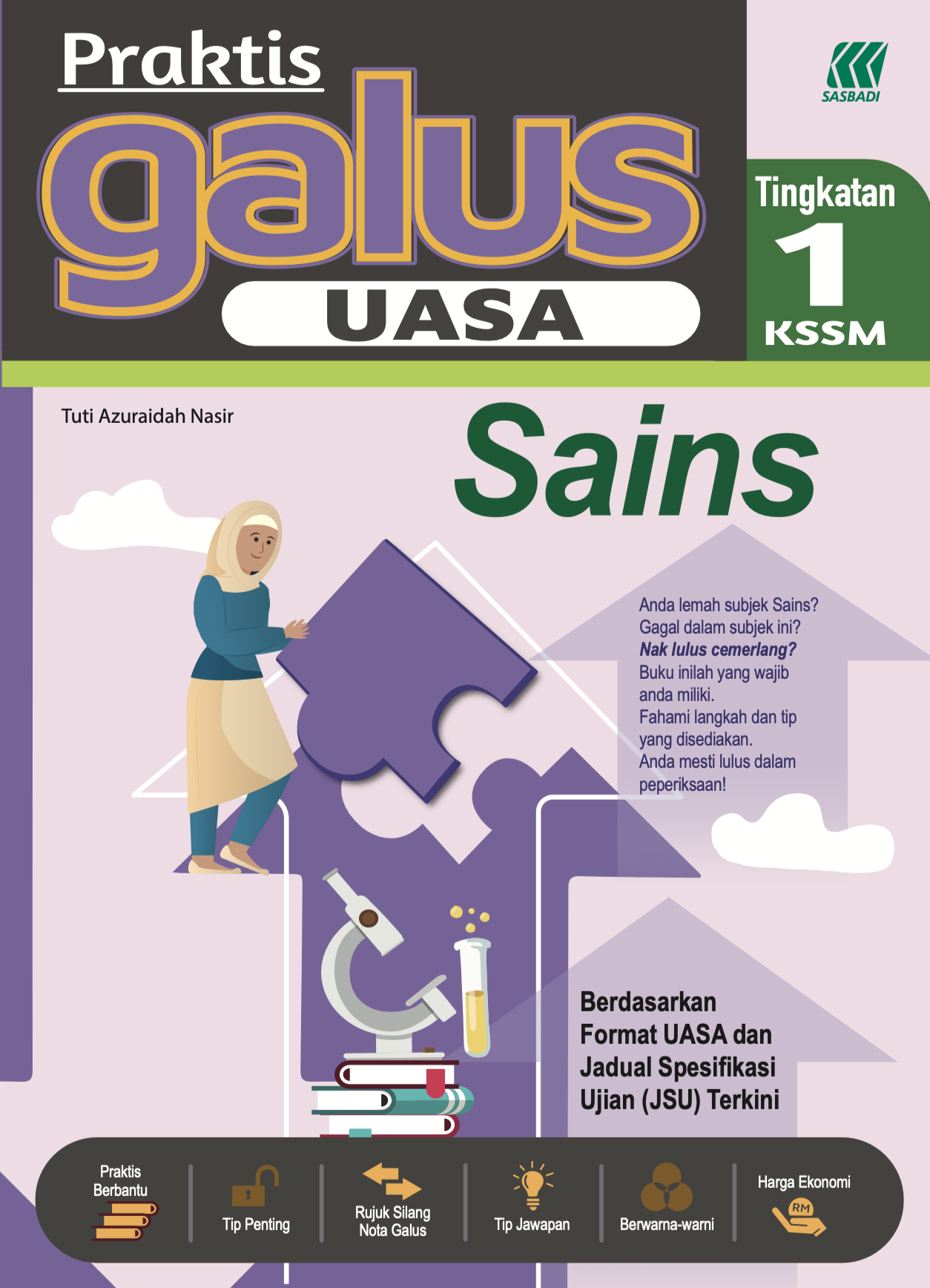 Praktis Galus UASA KSSM Sains Ting. 1 (2026) Cover