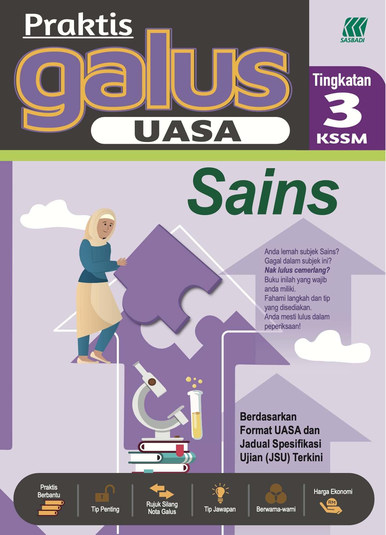 Praktis Galus UASA KSSM Sains Ting. 3 (2026) Cover