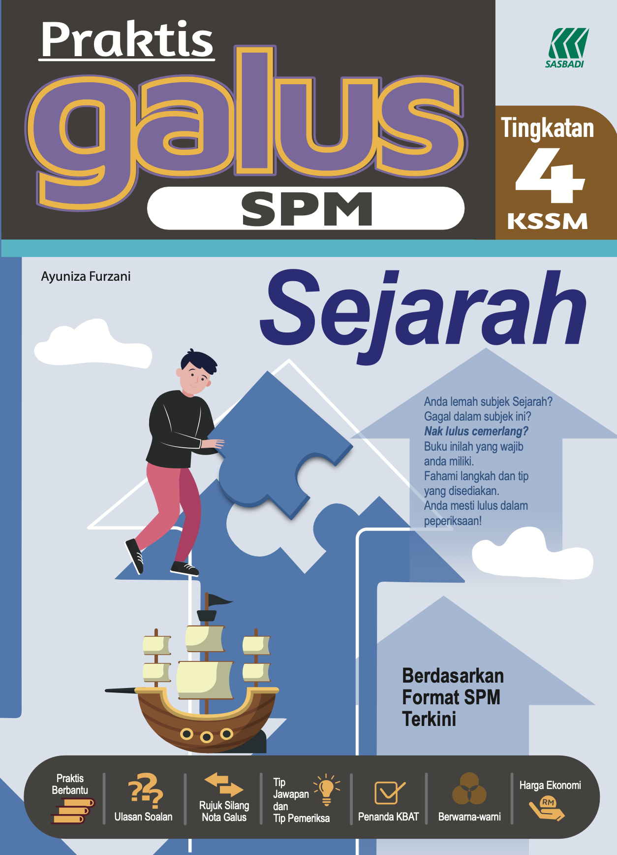 Praktis Galus UASA KSSM Sejarah Ting. 4 (2026) Cover