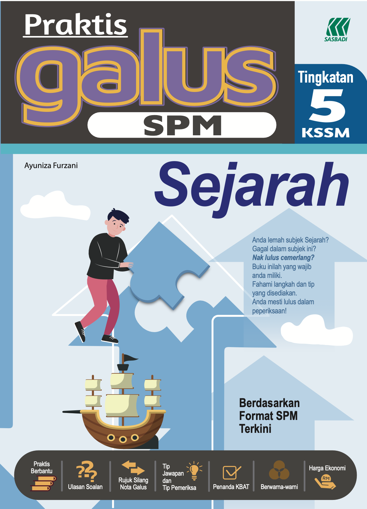 Praktis Galus UASA KSSM Sejarah Ting. 5 (2026) Cover