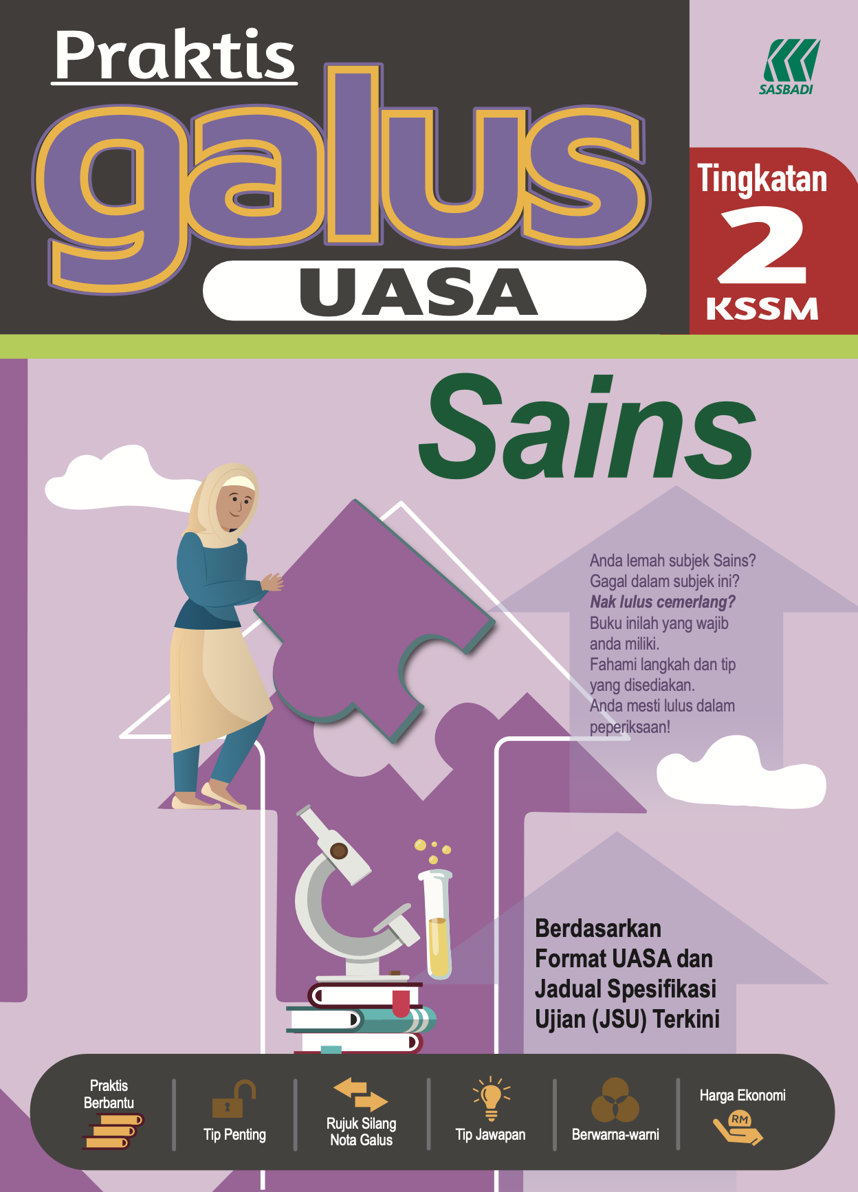 Praktis Galus UASA KSSM Sains Ting. 2 (2026) Cover