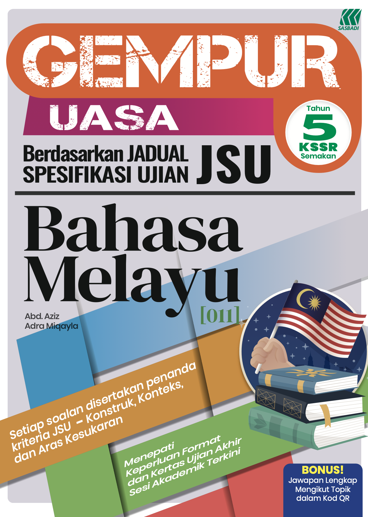 Gempur UASA KSSR Bahasa Melayu Tahun 5 Cover