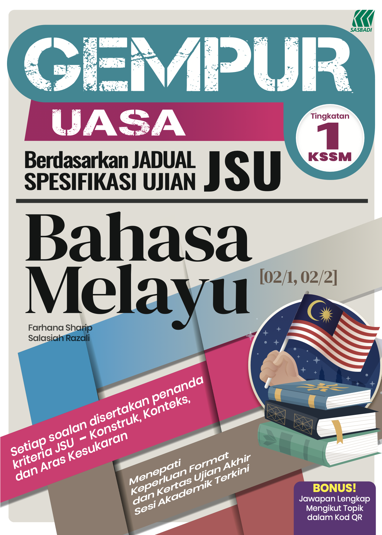 Gempur UASA KSSM Bahasa Melayu Ting. 1 Cover